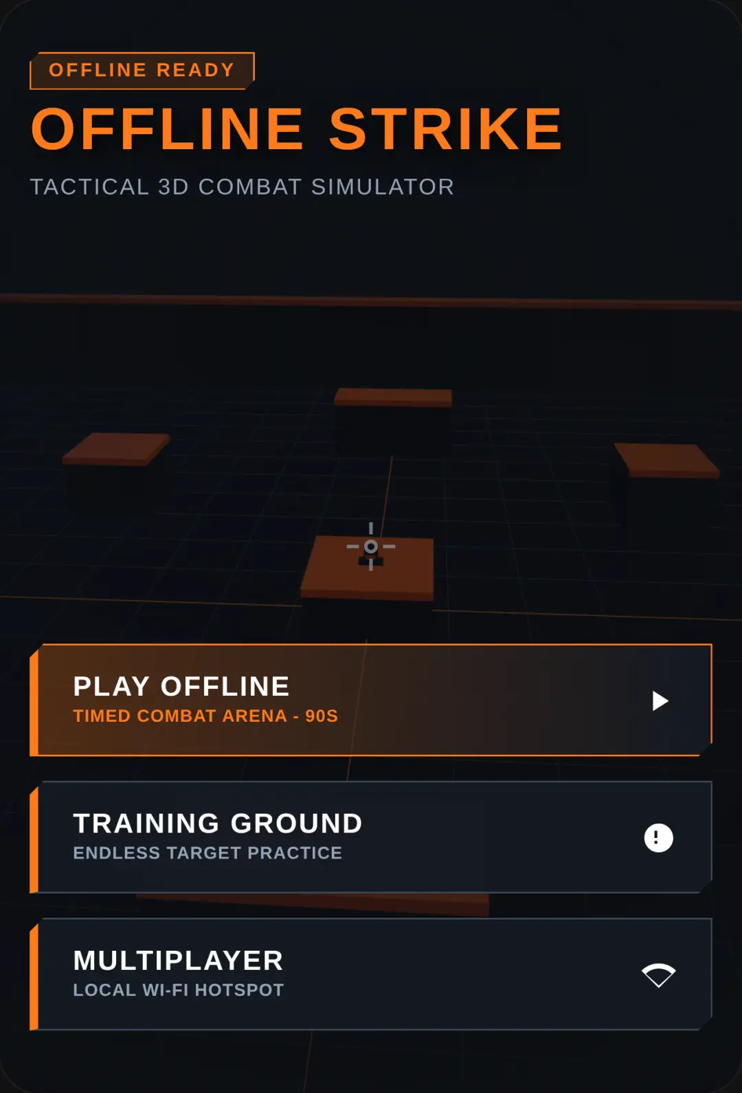 OFFLINE STRIKE - 3D Mobile Shooter cover
