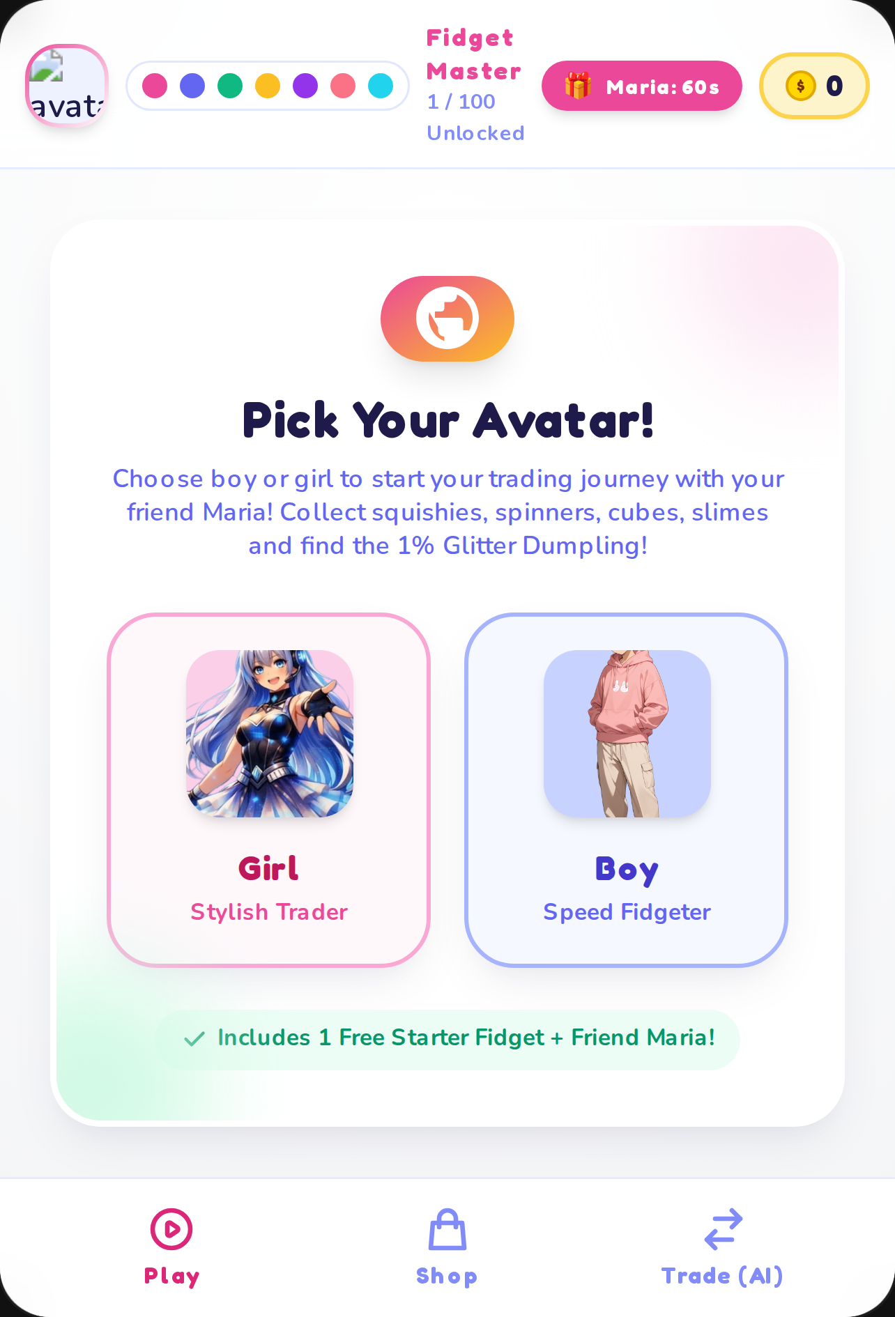 Fidget Pop & Trade cover