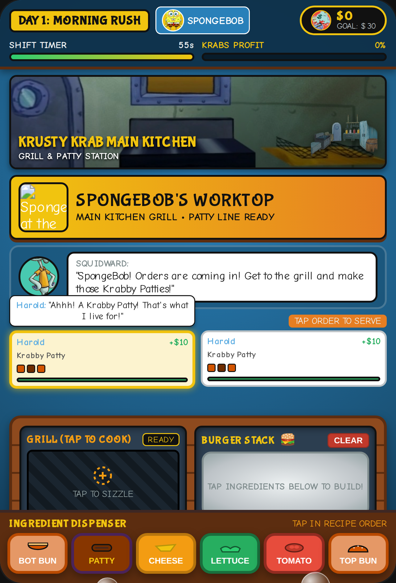 Krusty Krab Cook-Off: Patty Master cover