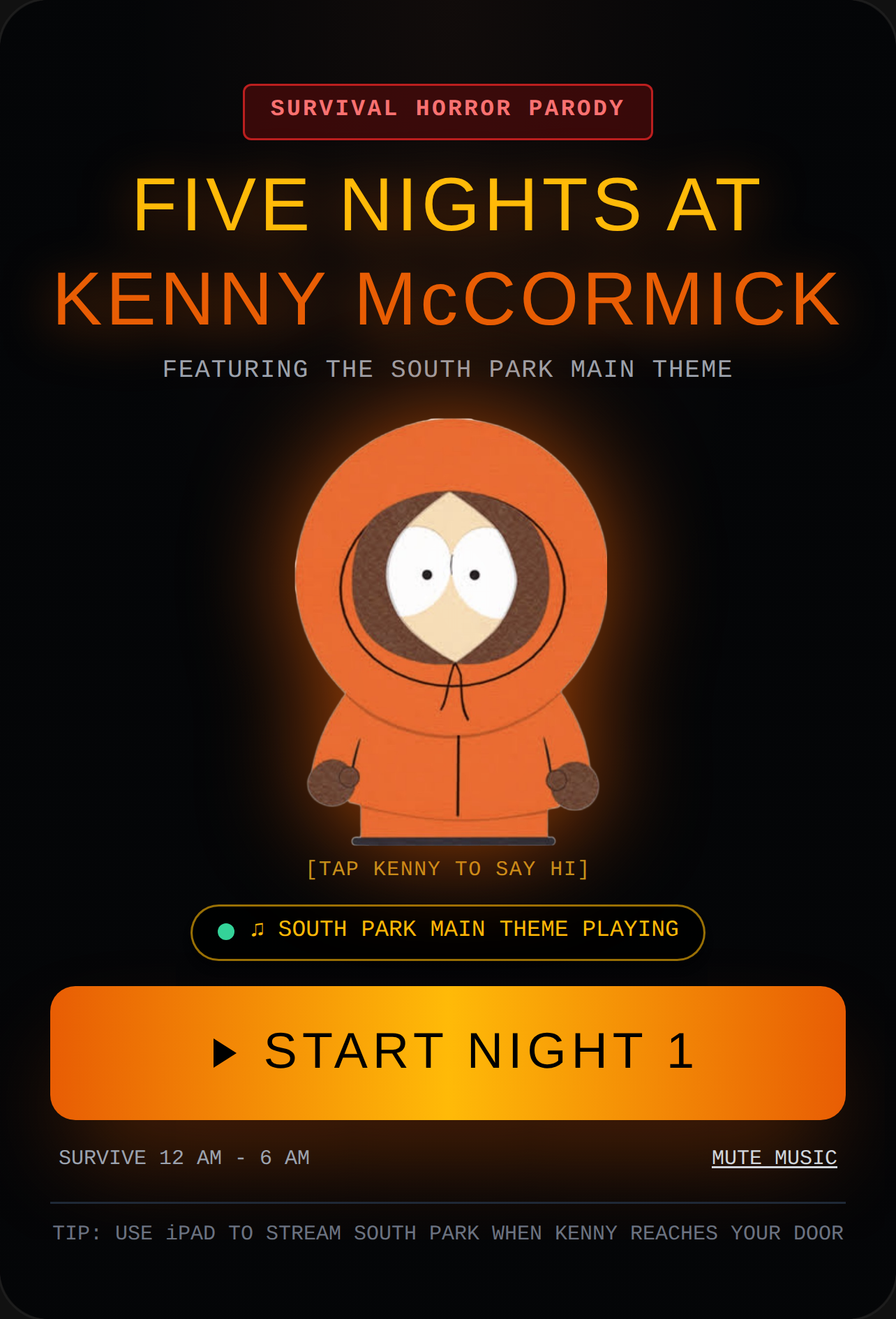Five Nights with Kenny cover