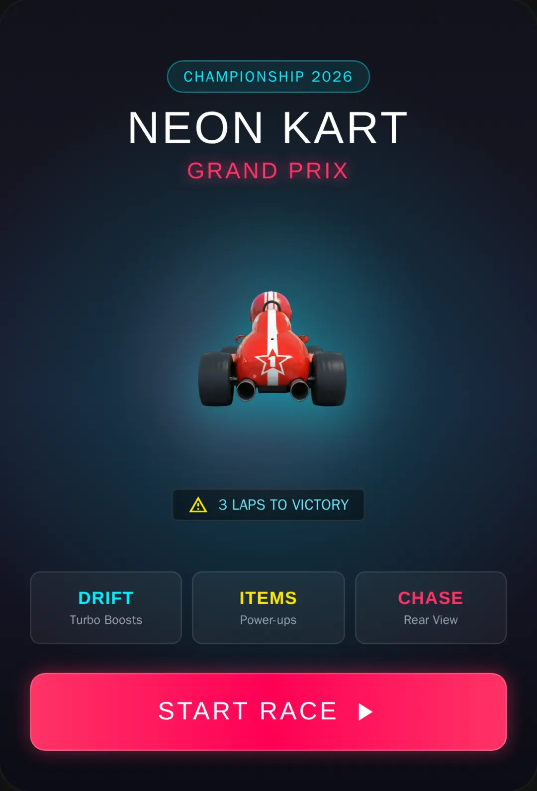 Neon Kart Grand Prix cover