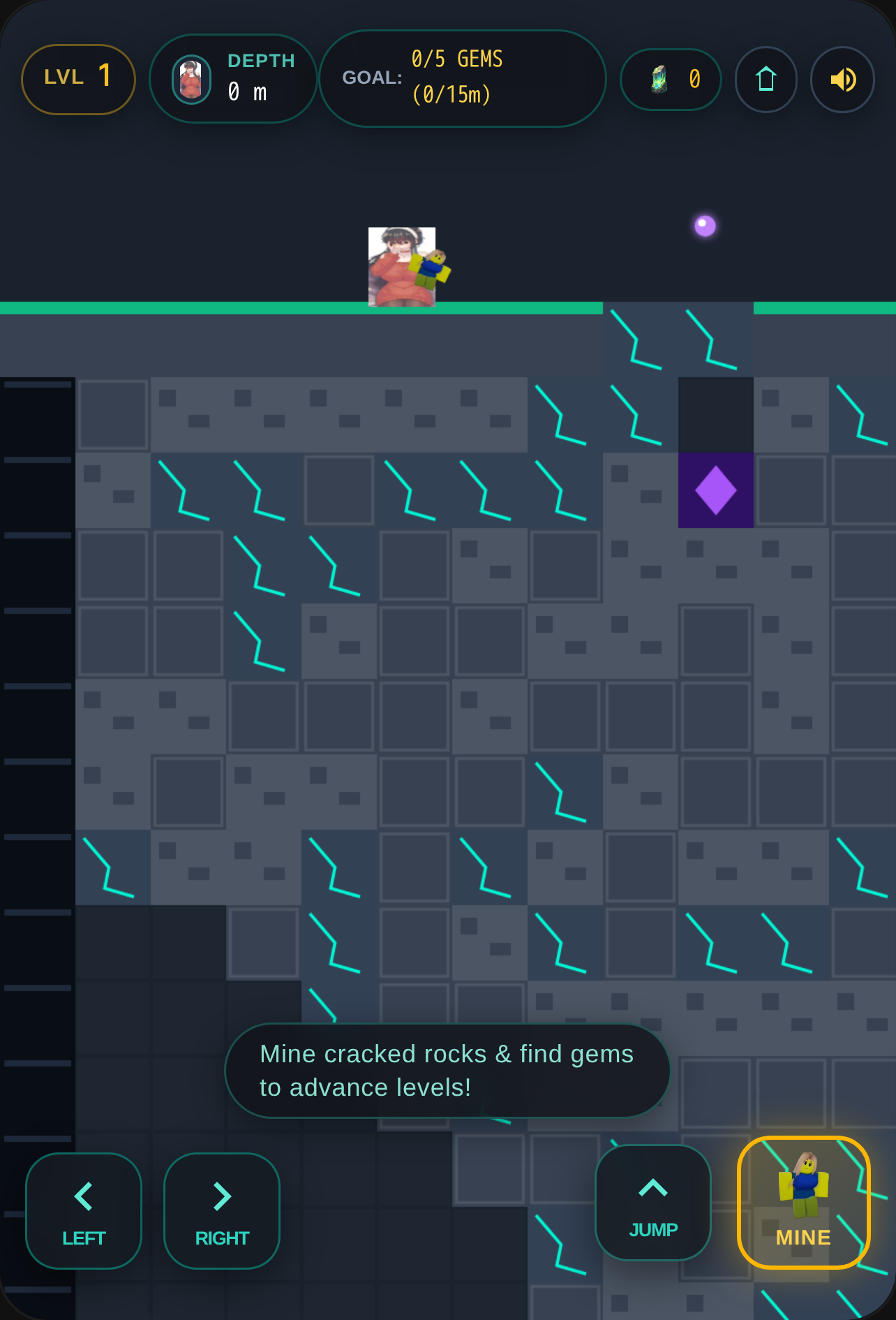 Cavern Miner: Stickman Exploration cover
