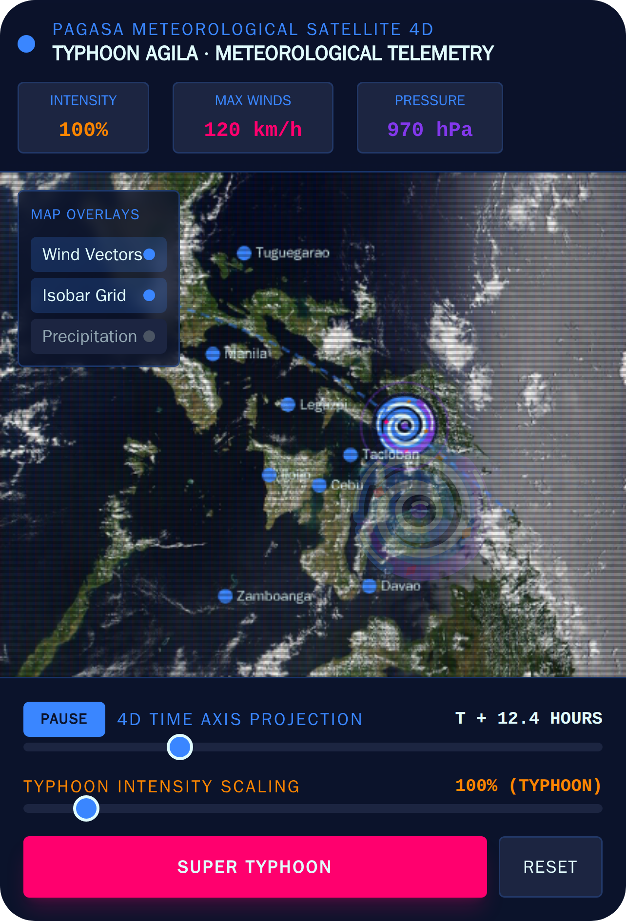 PHILIPPINE TYPHOON SIMULATOR 2D cover