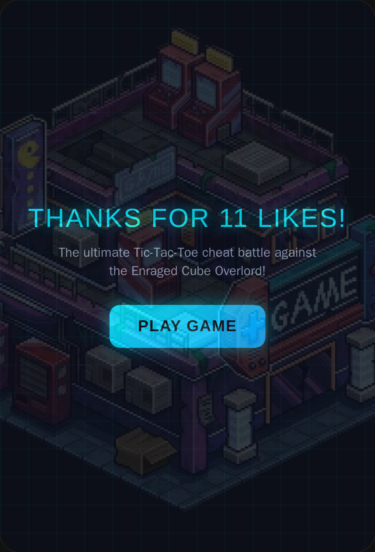 Tic Tac Toe Cheat: Cube Boss Battle cover