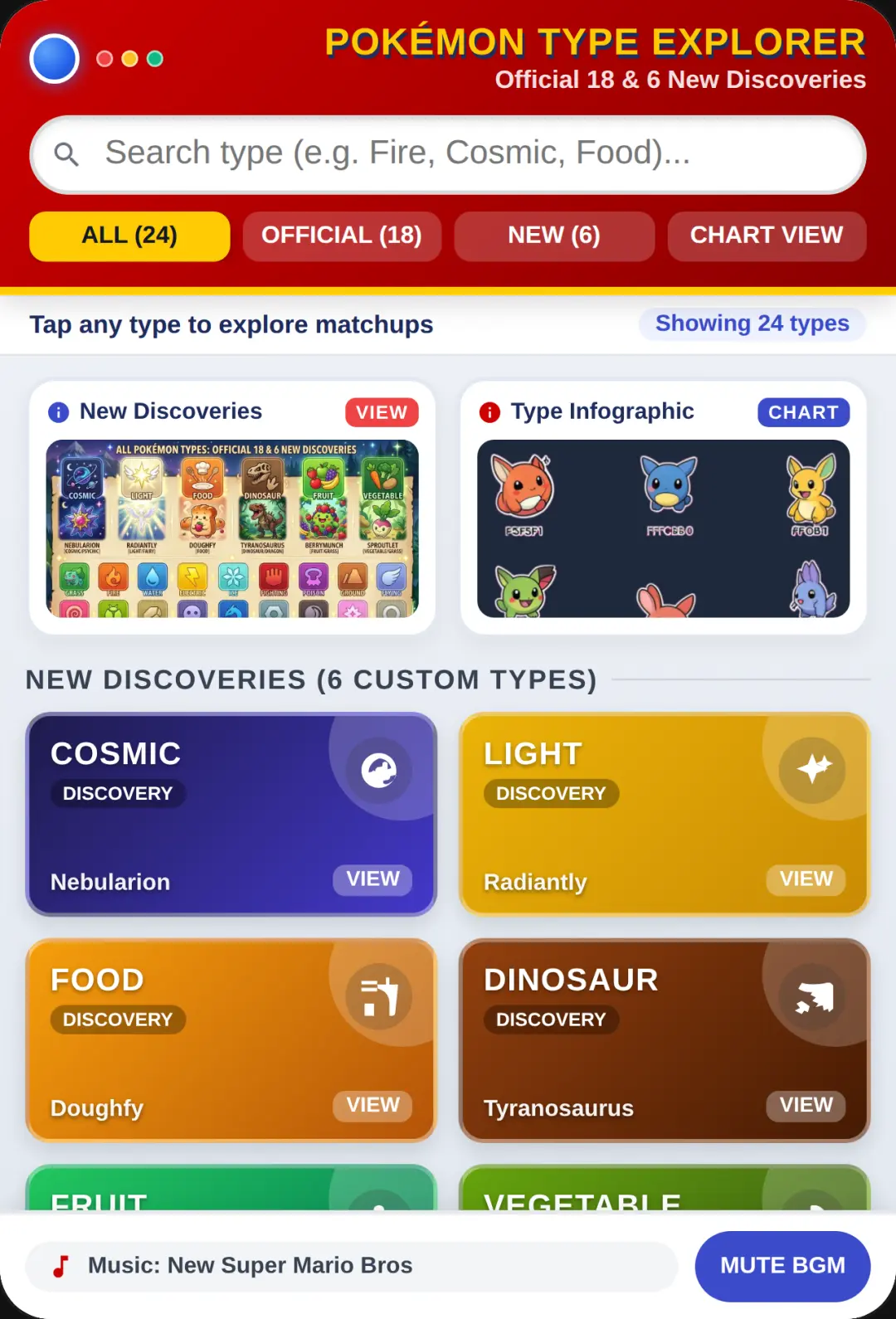 Pokémon Type Explorer (Classic) cover