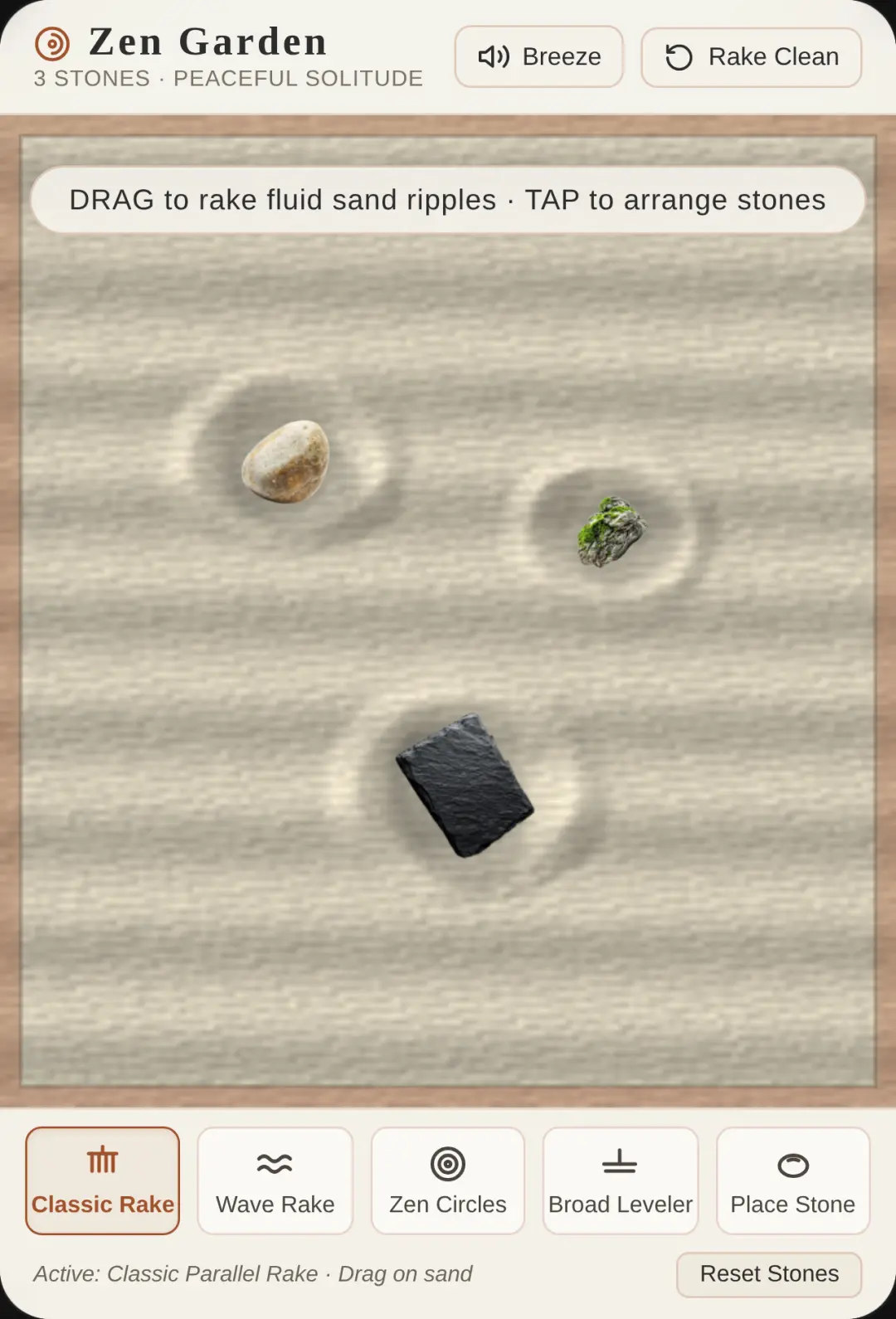 Zen Garden - Sand & Stones cover