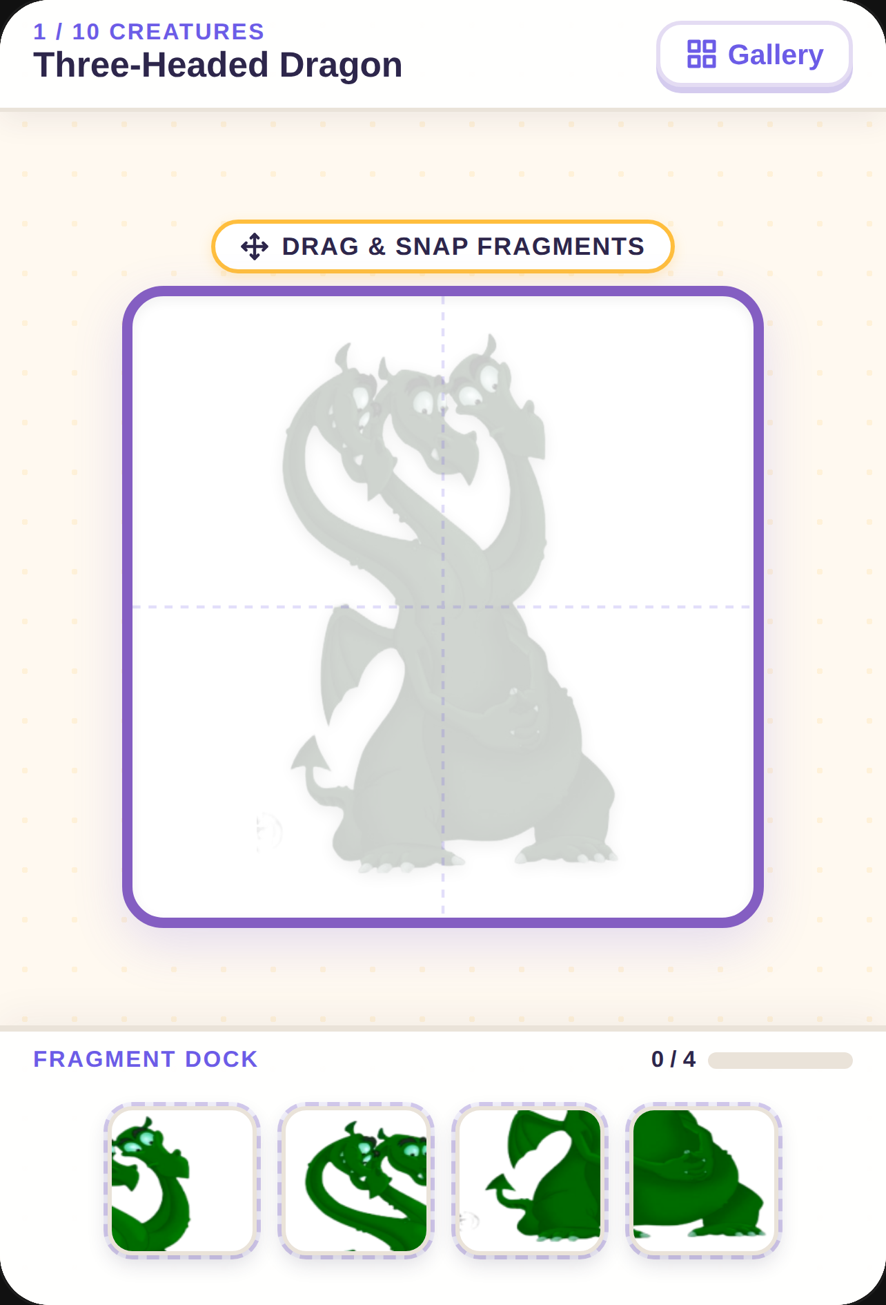 Fragment Creature Puzzle cover