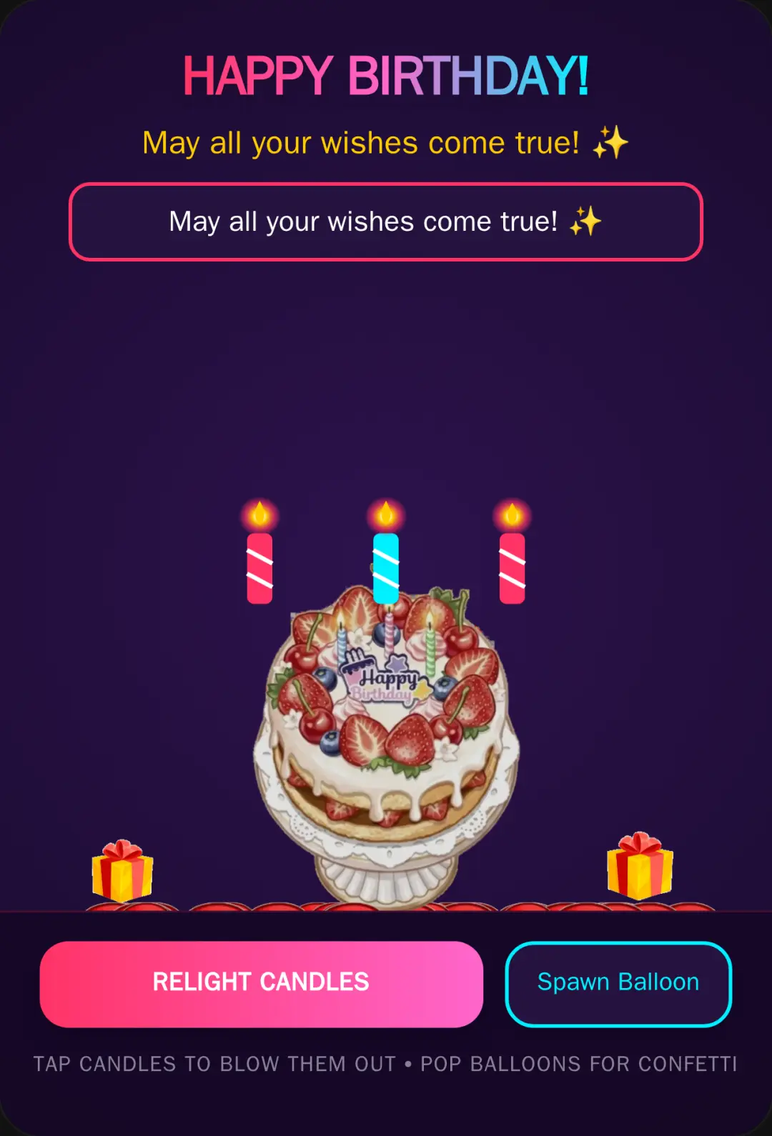 Happy Birthday Celebration cover