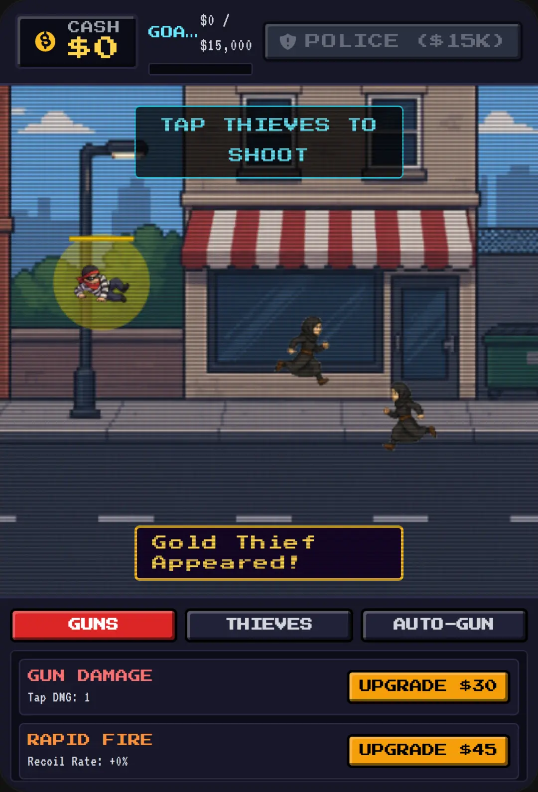Thief Hunter Arcade cover