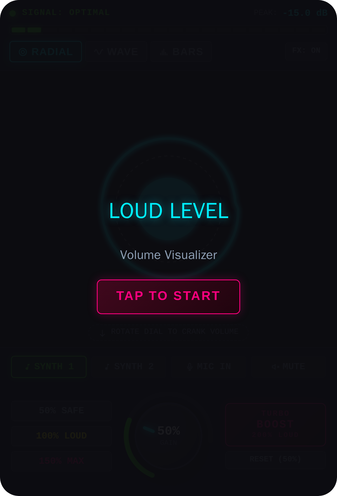 LOUD LEVEL - Volume Visualizer cover