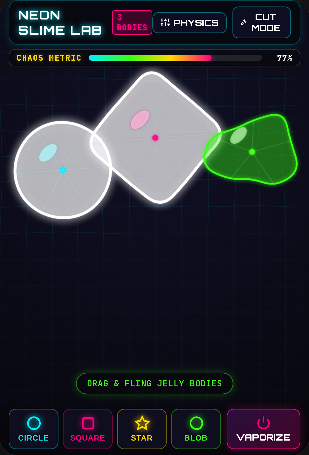 Neon Slime Lab - Soft Jiggly Sandbox cover
