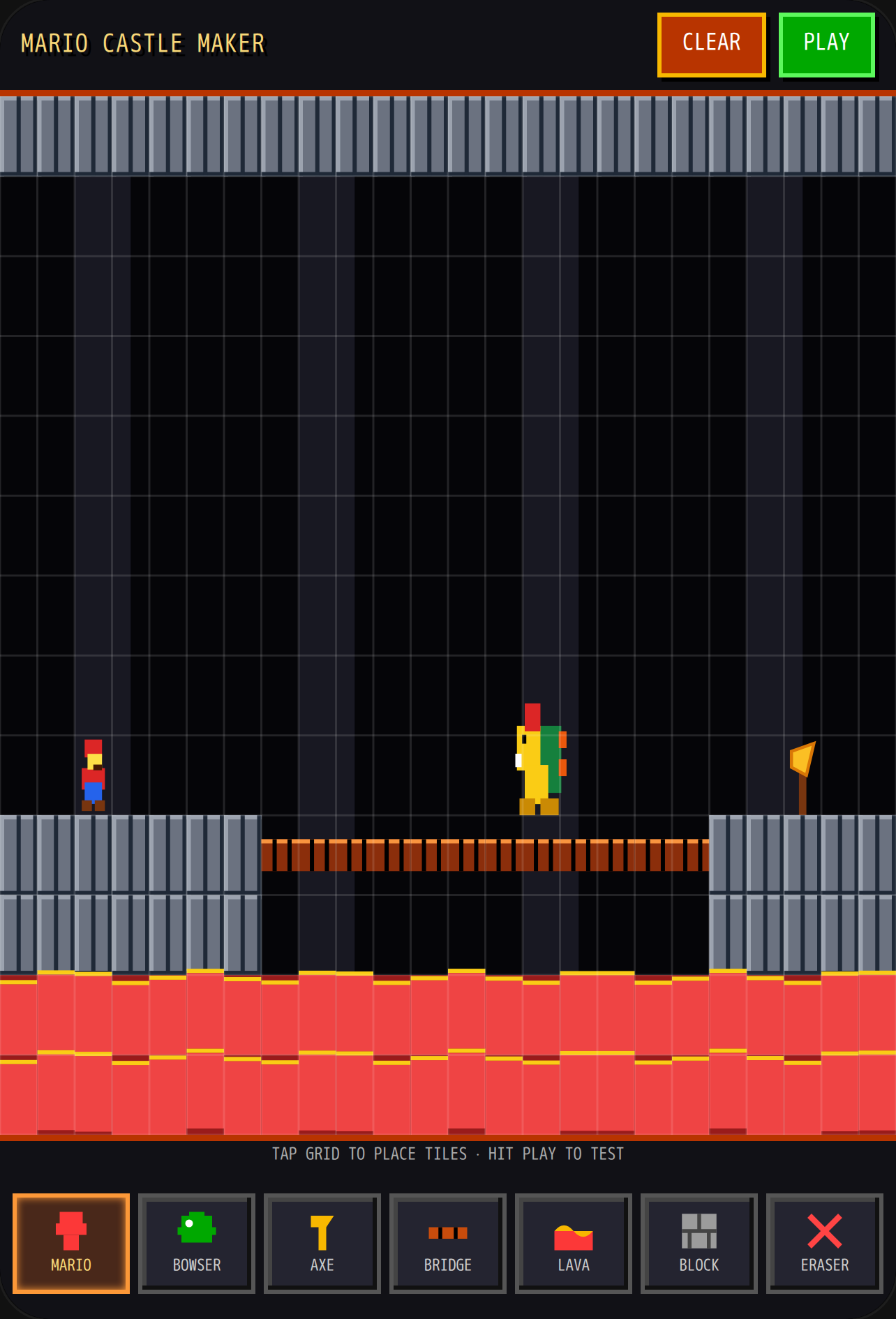 Mario Castle Maker 8-Bit cover