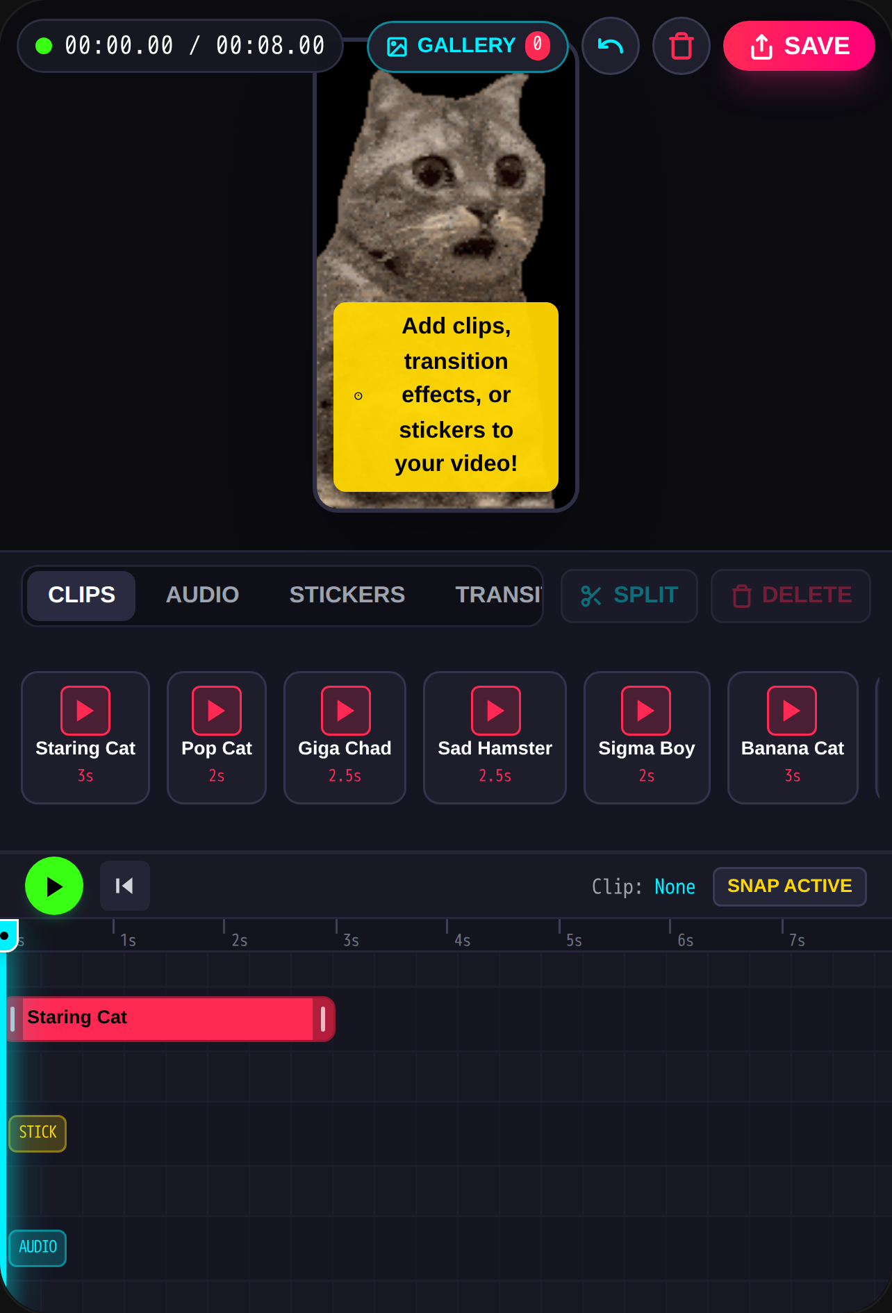 CapCut app game Video Editor cover
