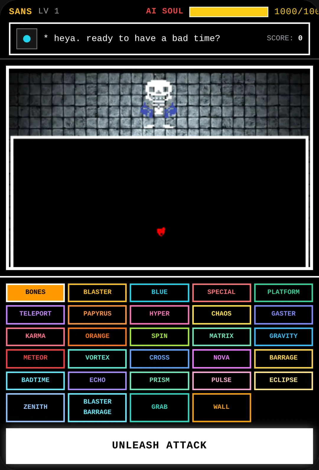 Undertale Sans Boss Battle cover