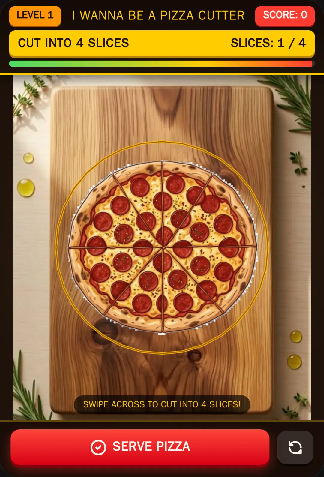 I wanna be a pizza cutter (BETA) cover