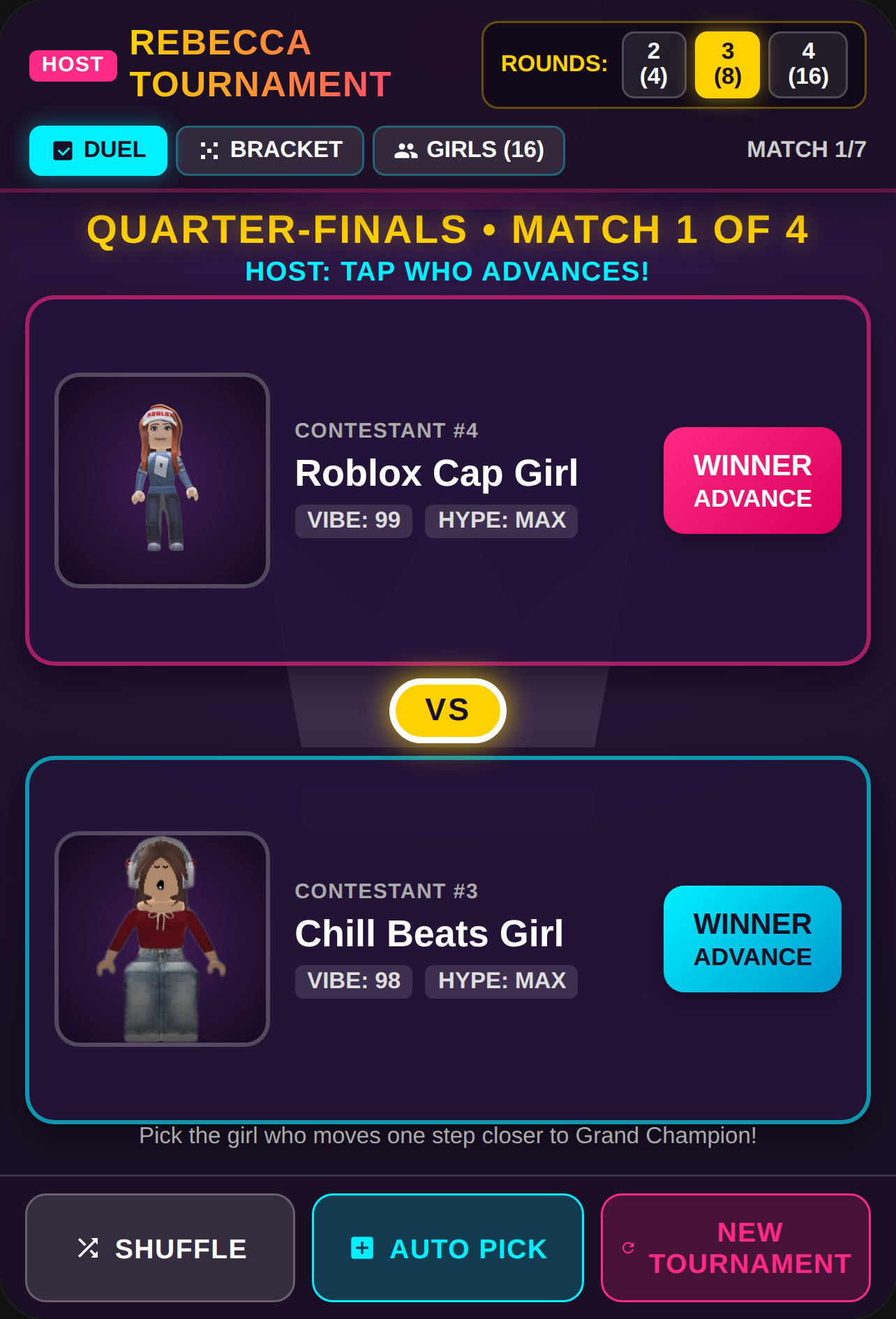 Rebecca Zamolo Roblox Tournament Host cover