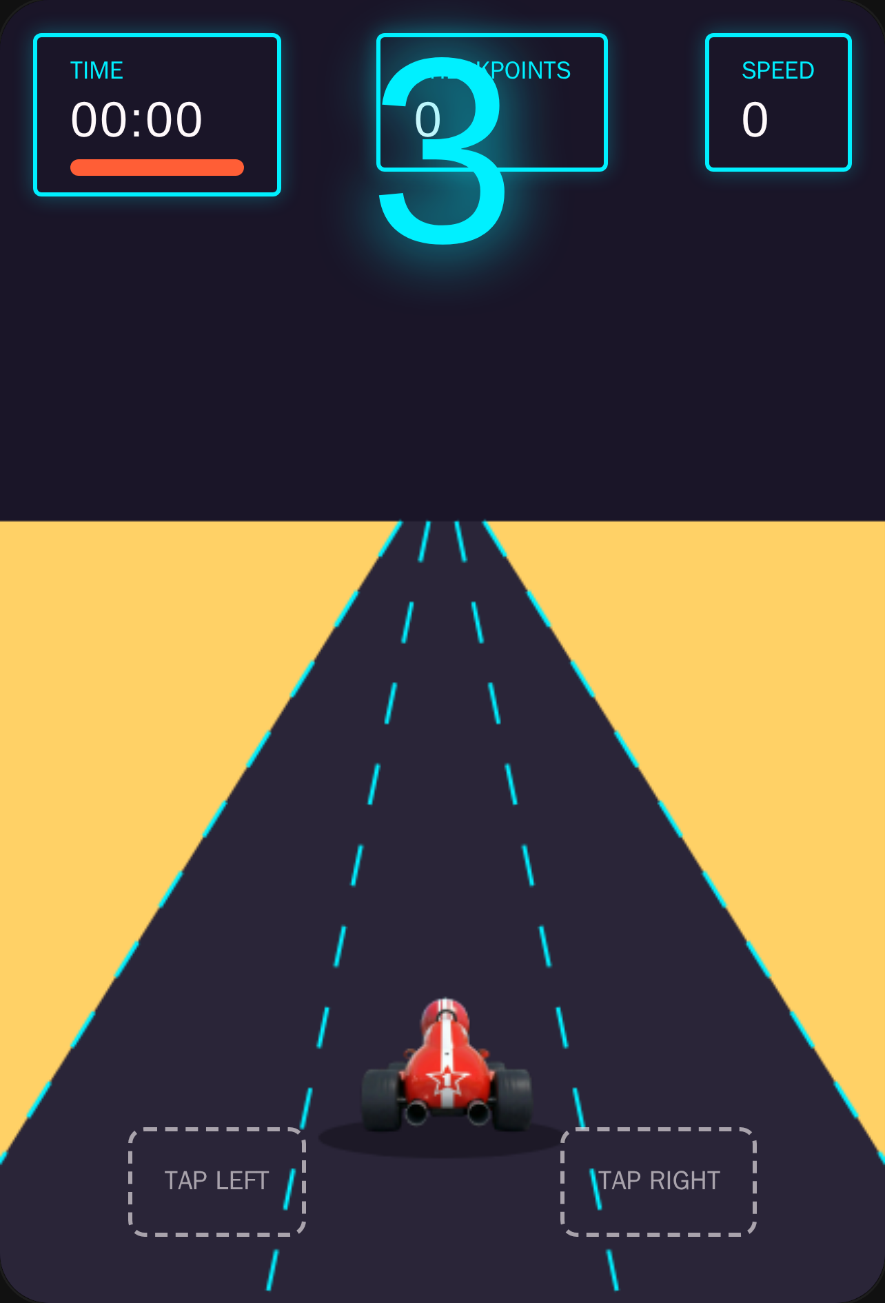 Neon Desert Racer cover