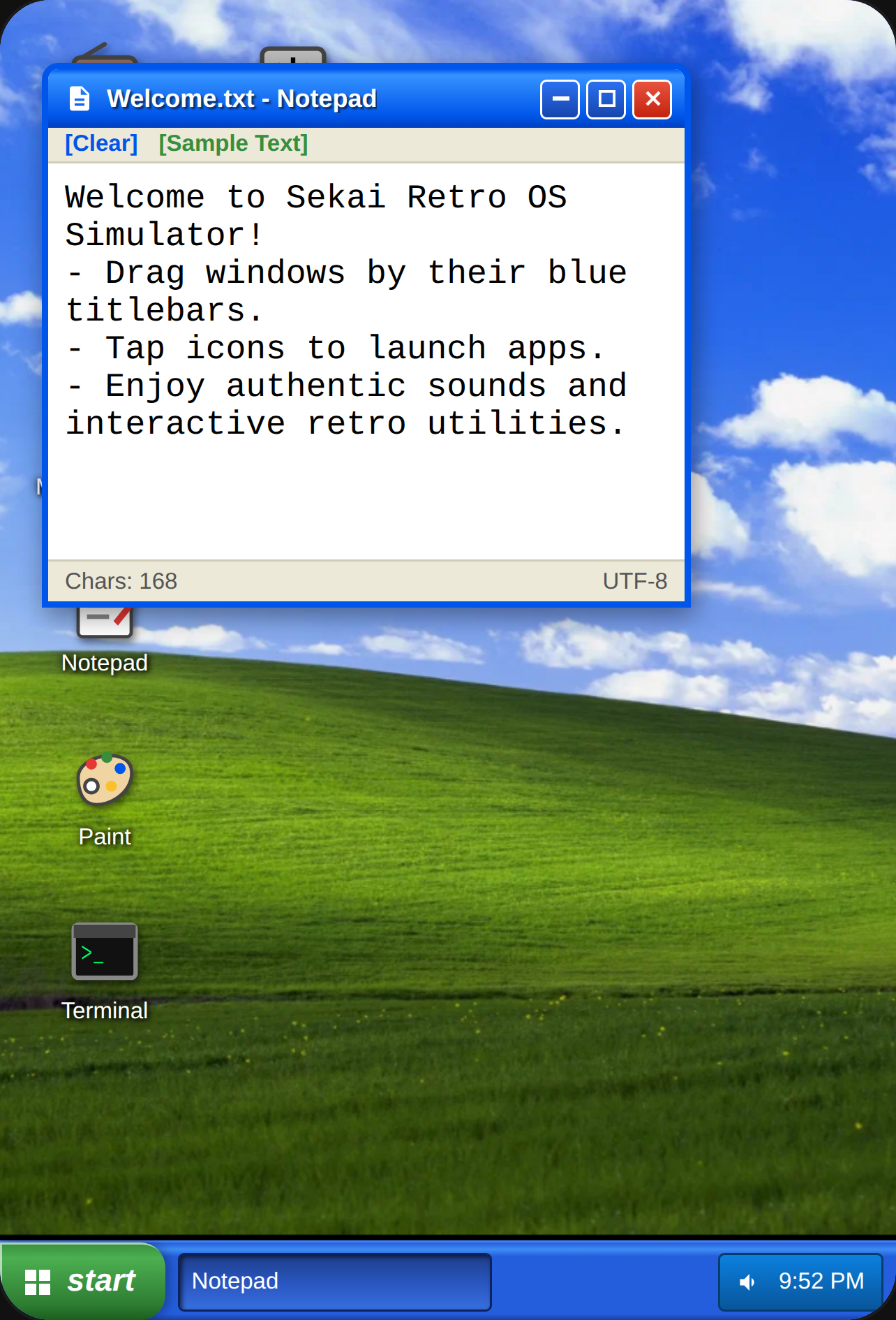 Retro OS Simulator cover