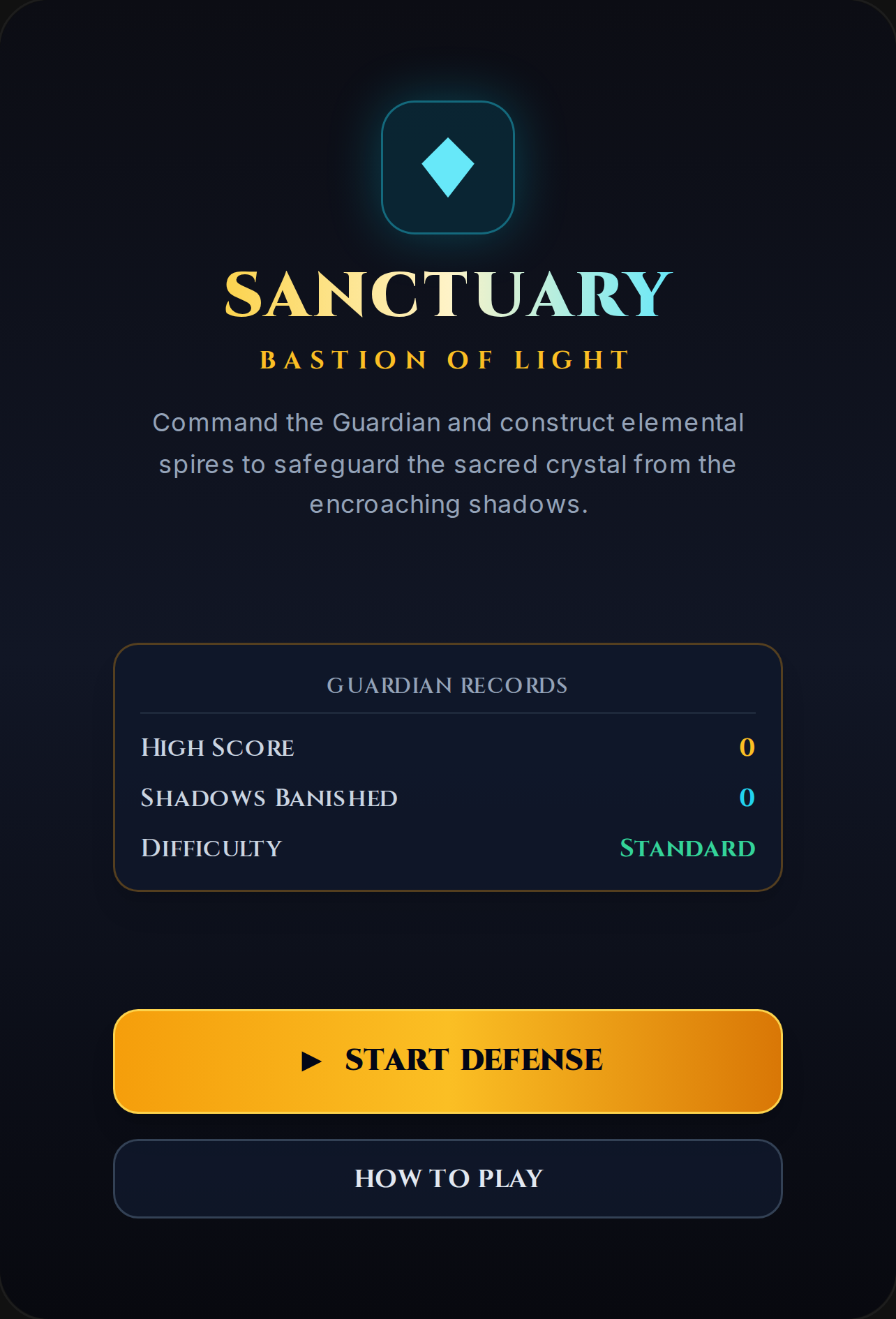 Sanctuary Defense - Bastion of Light cover