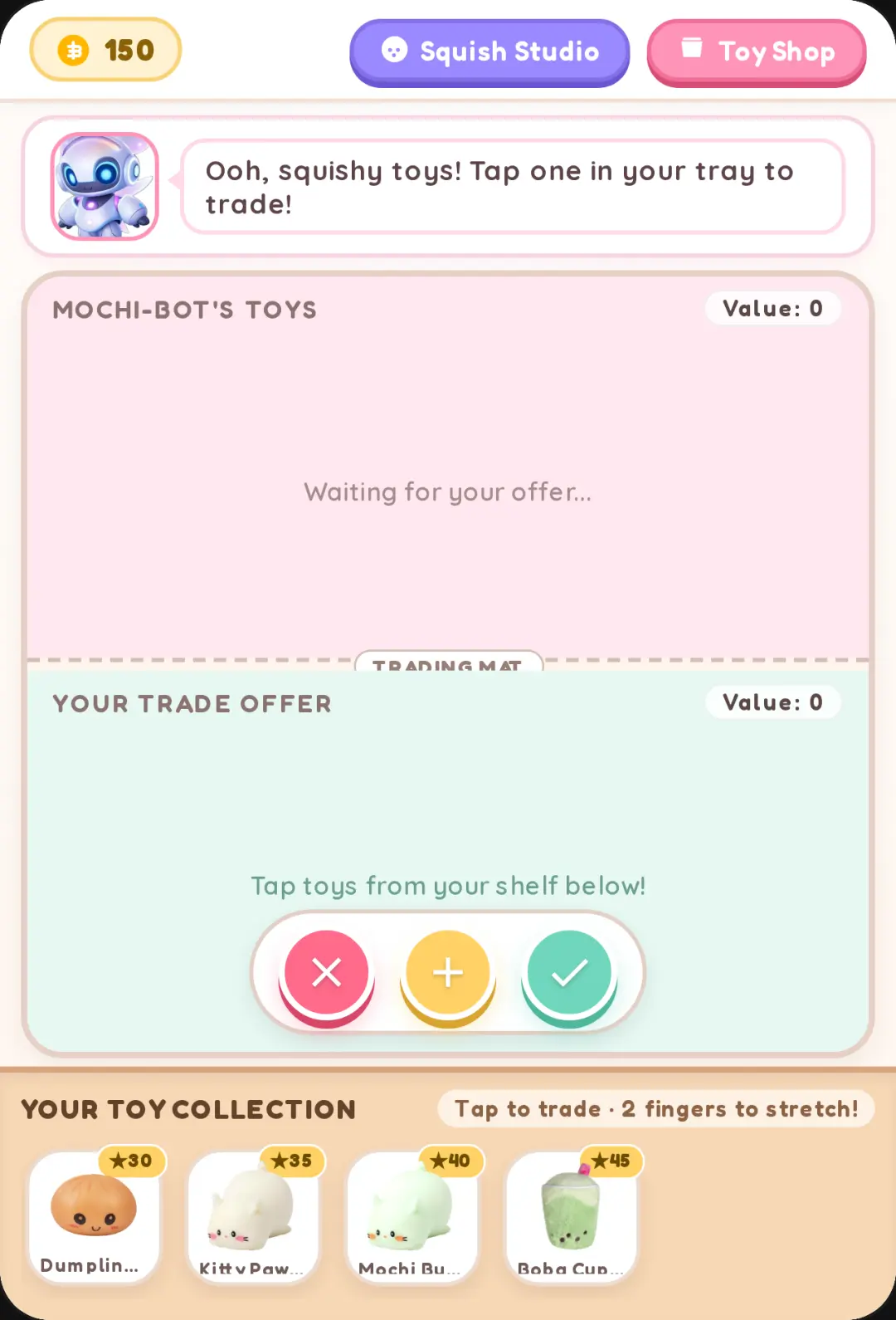 Mochi-Bot Squishy Toy Trading cover