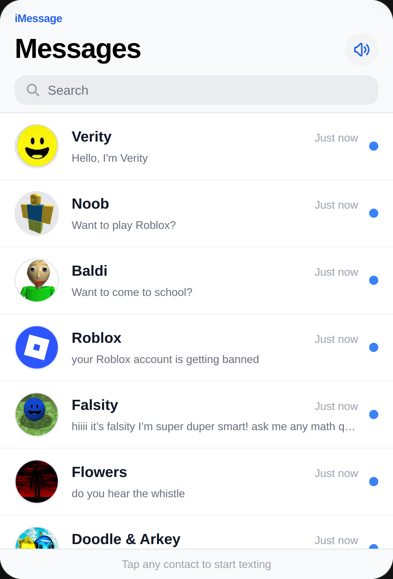iText Messages cover