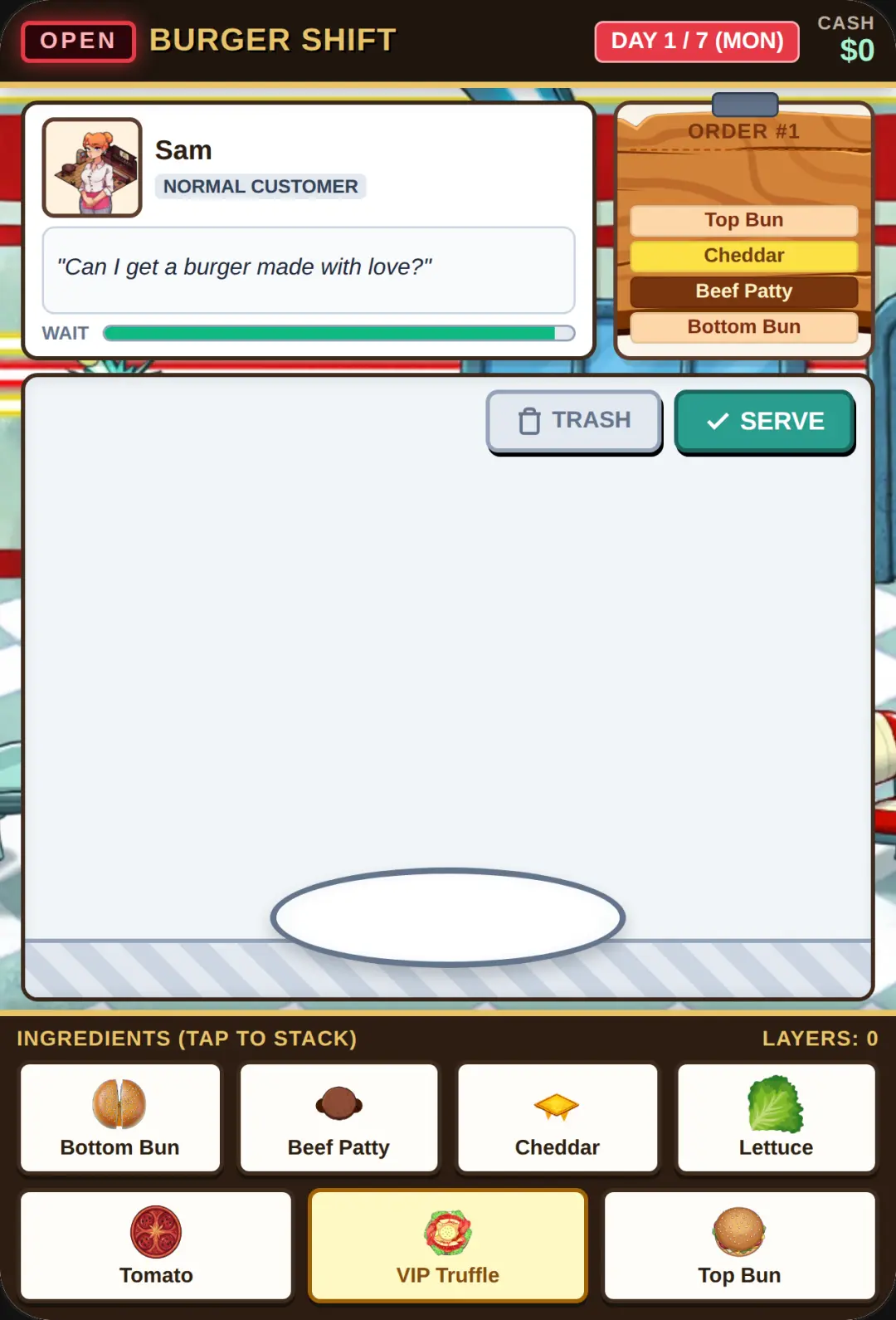 Burger Shift: 7-Day Diner cover