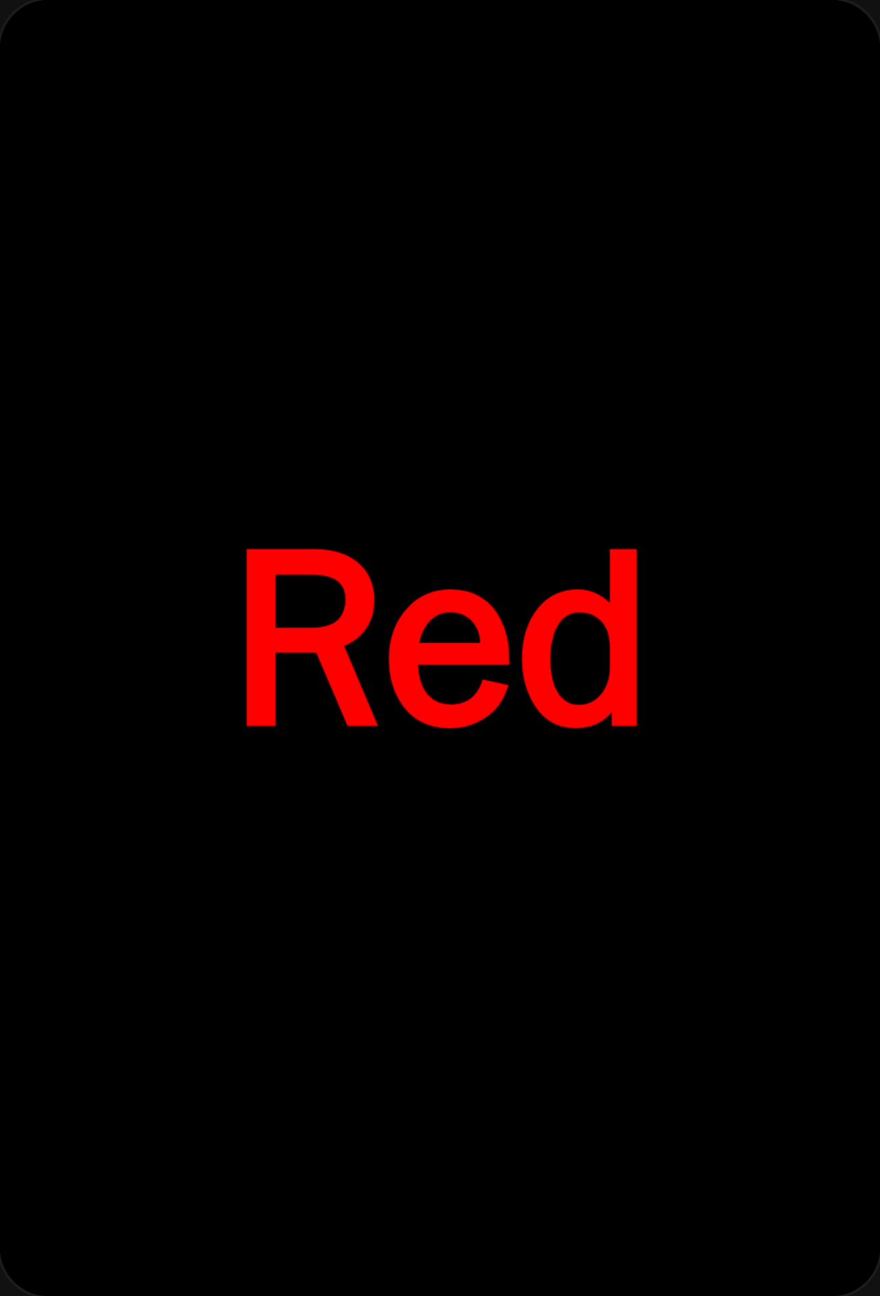 Red cover