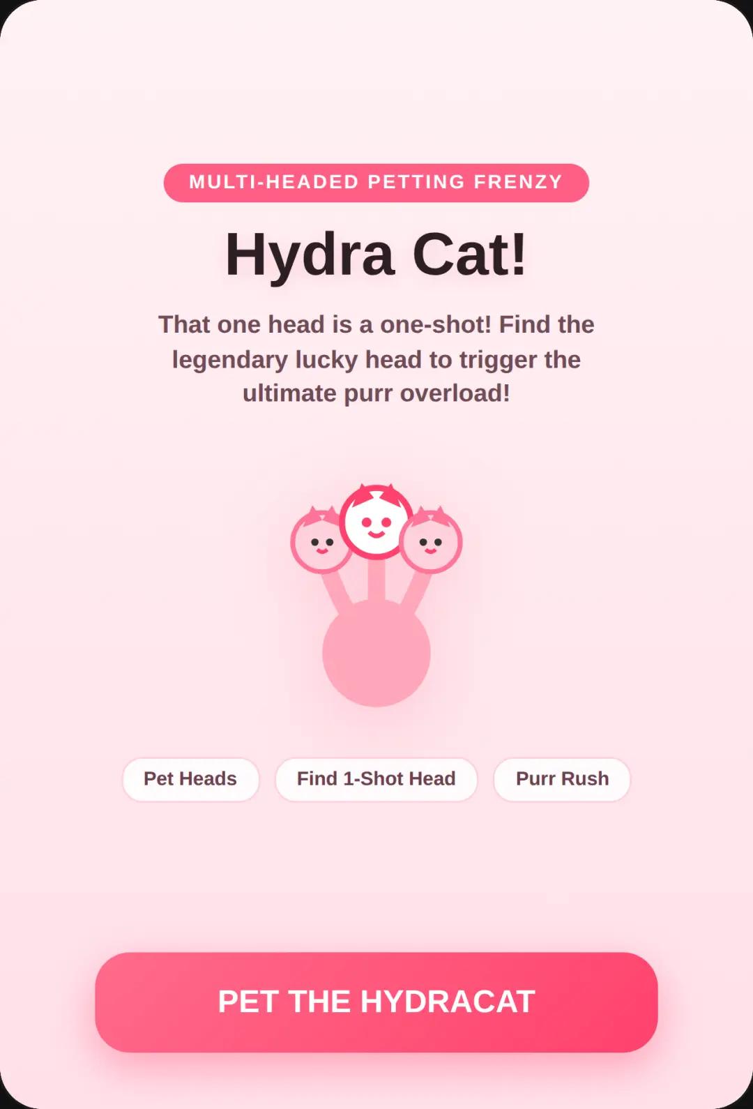 Hydra Cat: One-Shot Petting cover