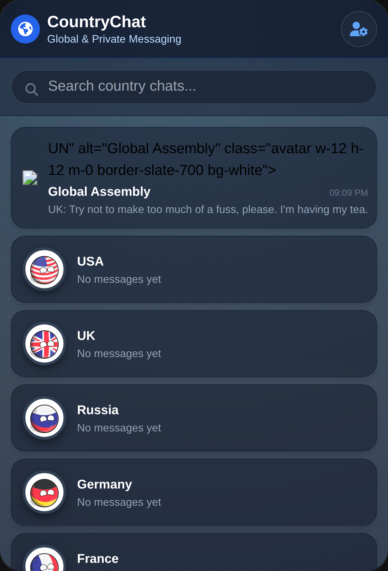Countryballs Chat cover