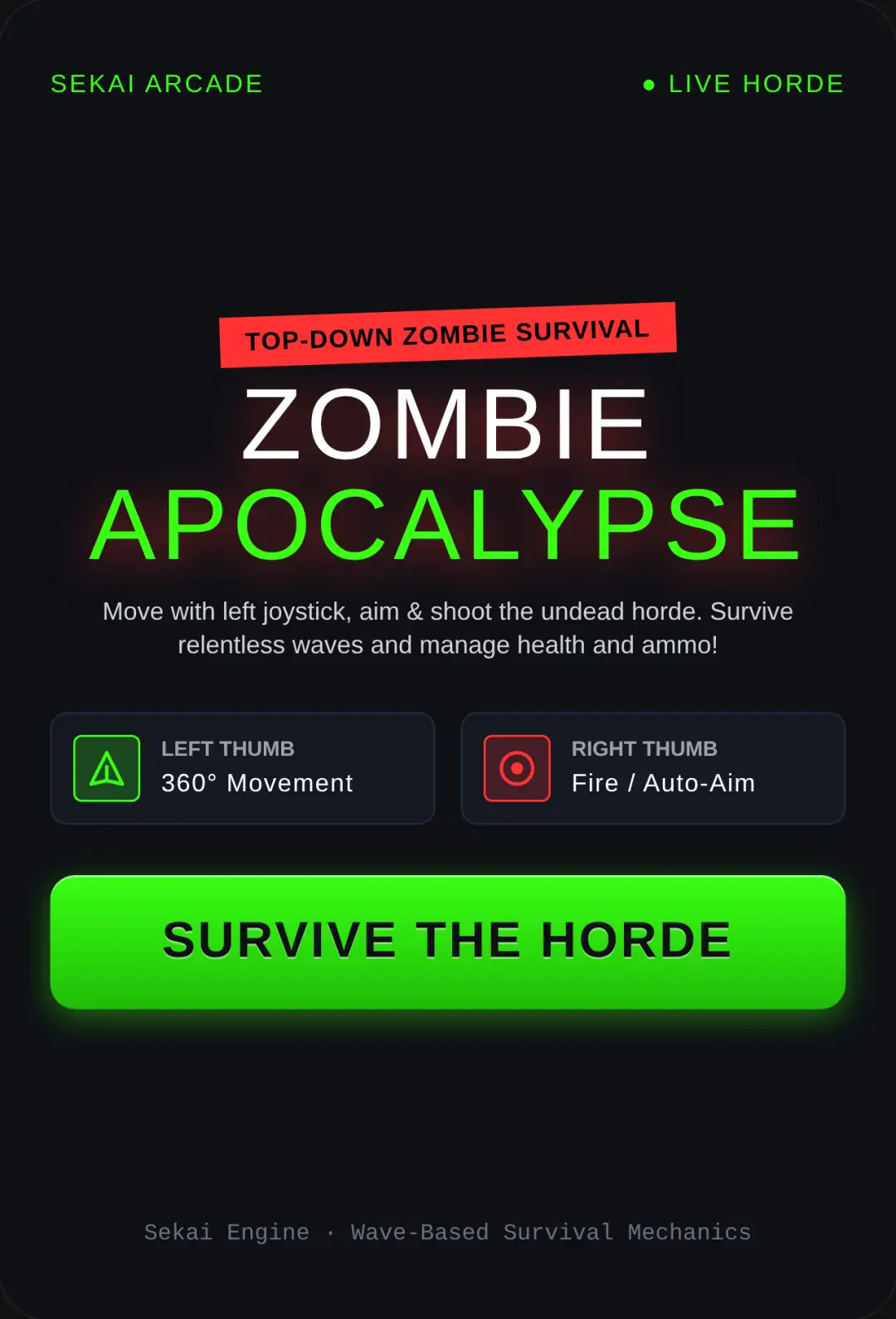 Zombie Survival Apocalypse cover