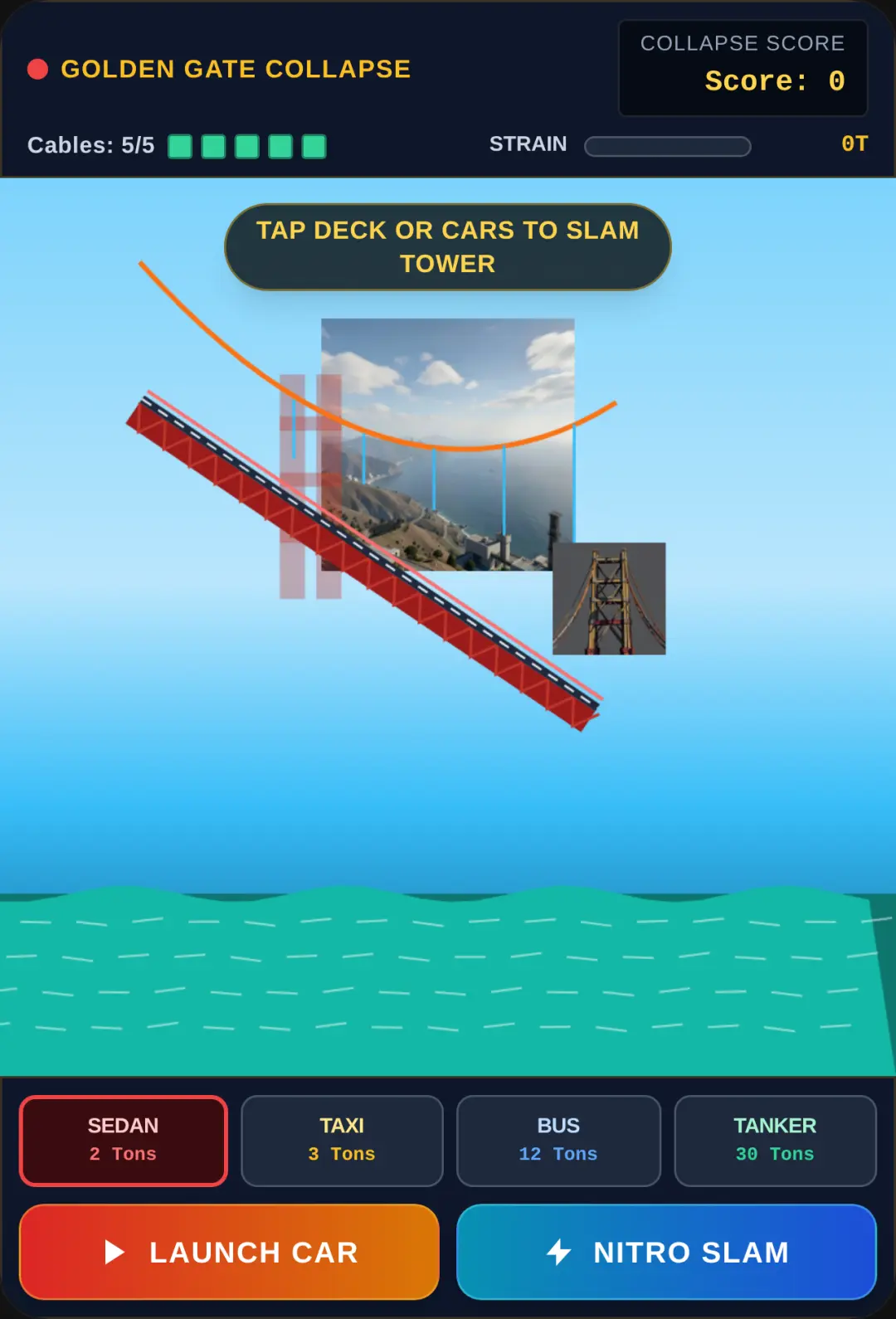 Golden Gate Bridge Collapse cover