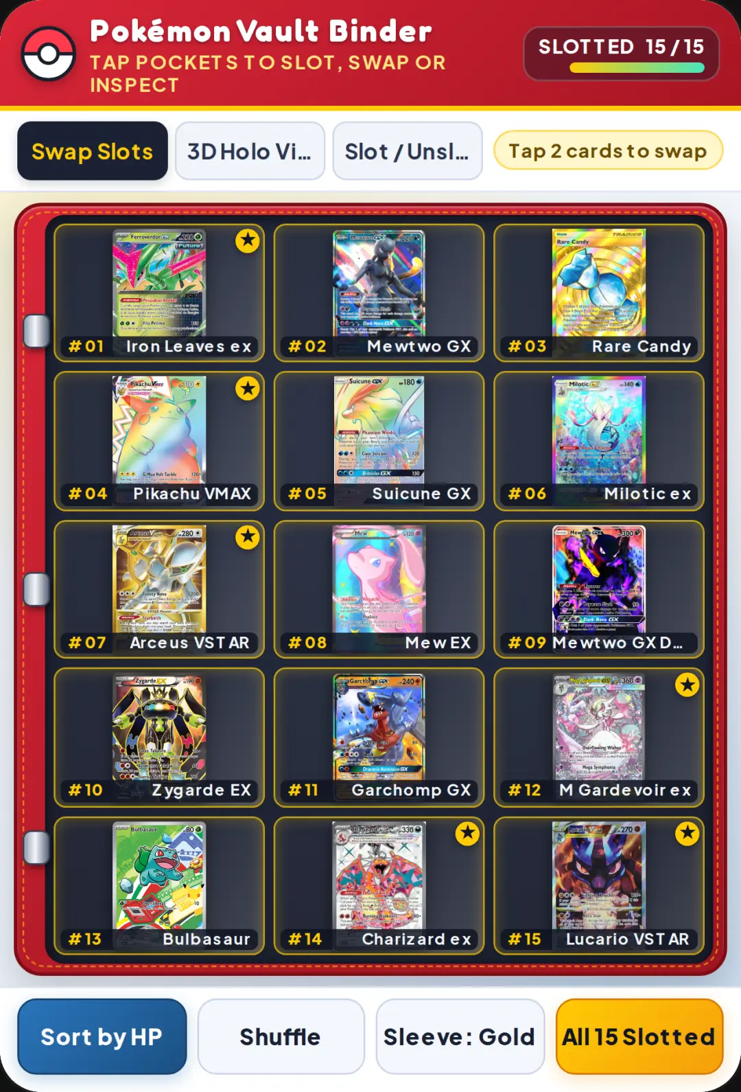 Pokémon Vault Binder cover
