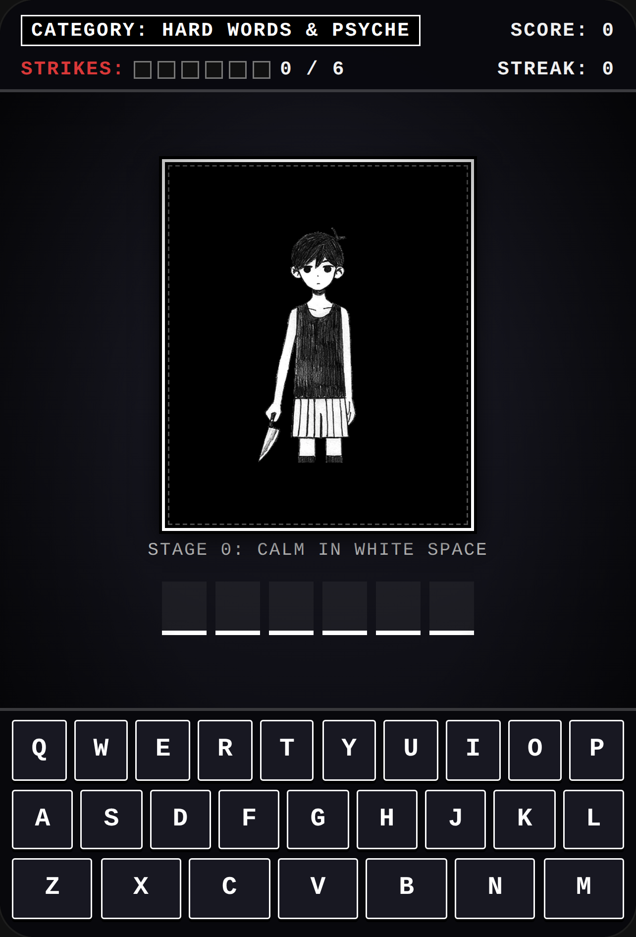 Omori Hangman: White Space Mystery cover
