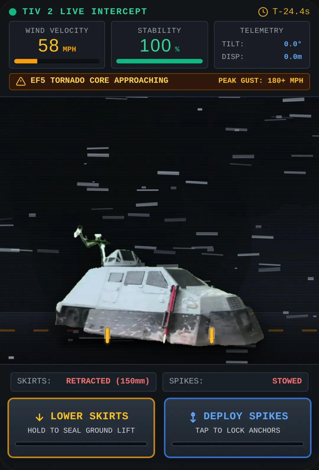 TIV 2 Storm Intercept Simulator cover