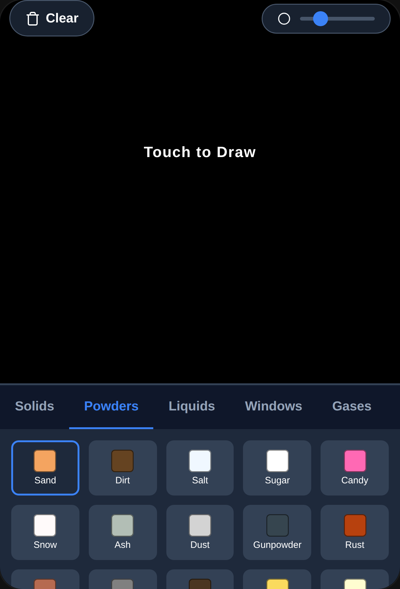 Fluidic Sandbox cover