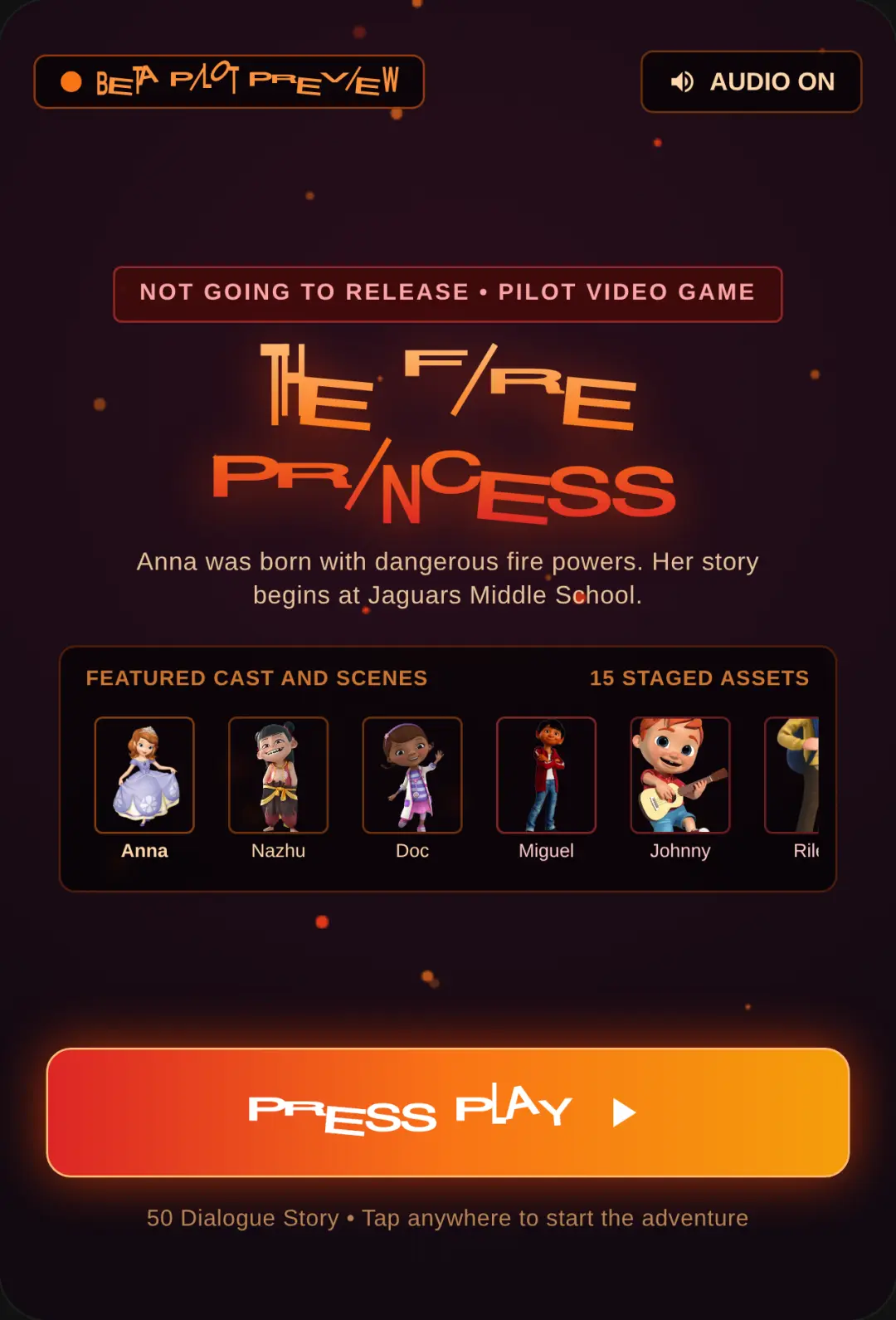 The Fire princess - BETA cover