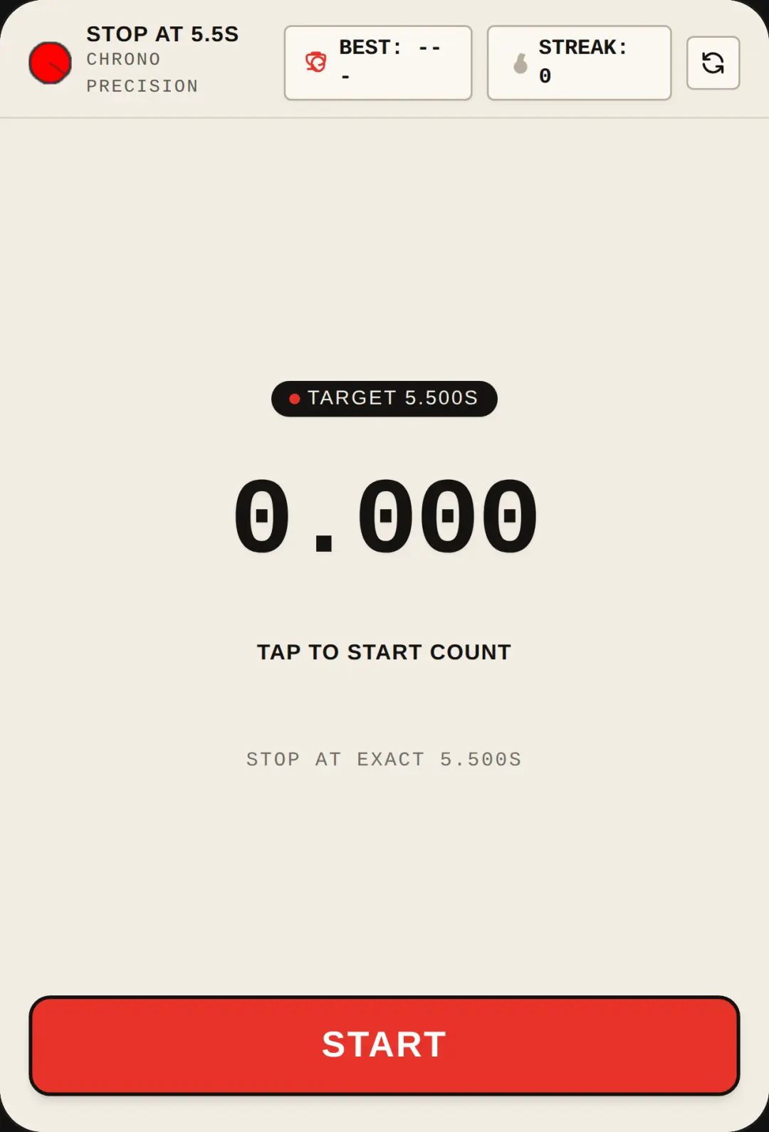 Stop at 5.5 Seconds cover