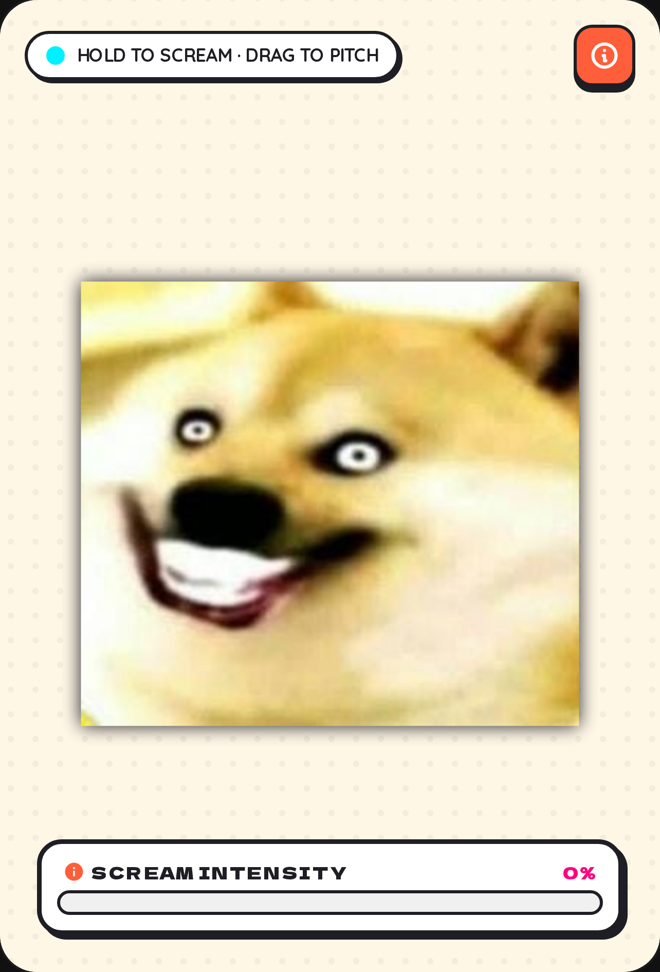 Scary Super Screaming Shiba Inu cover