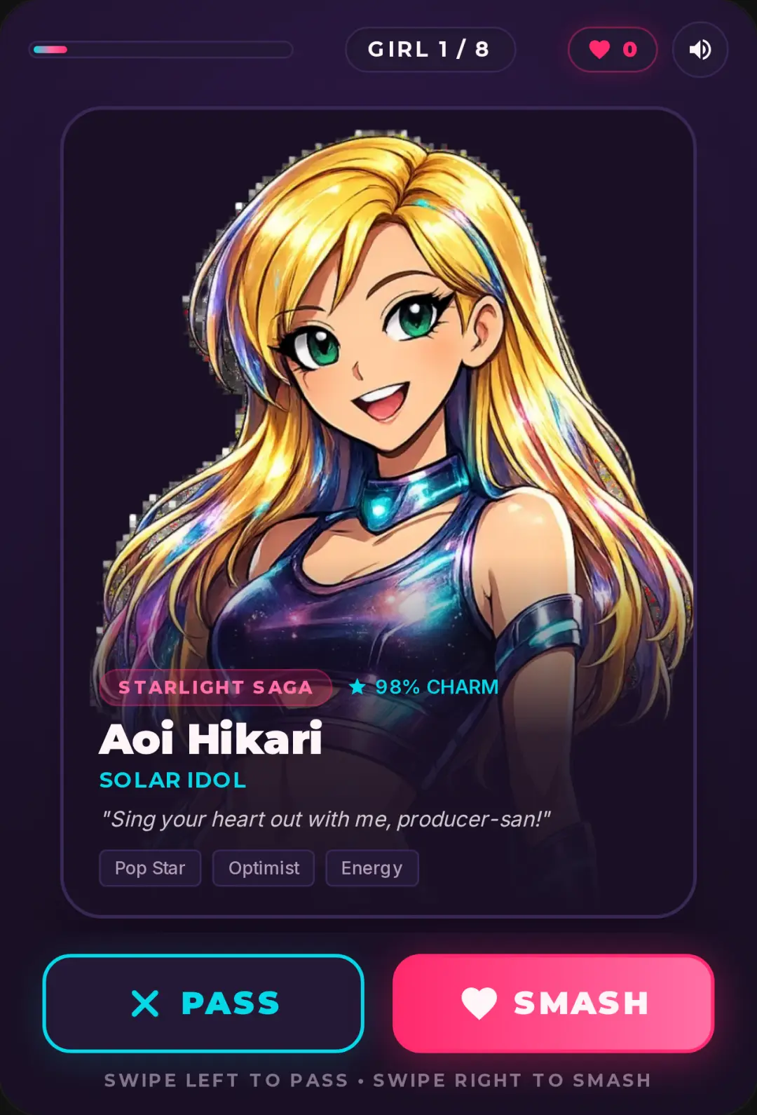 Anime Smash or Pass cover