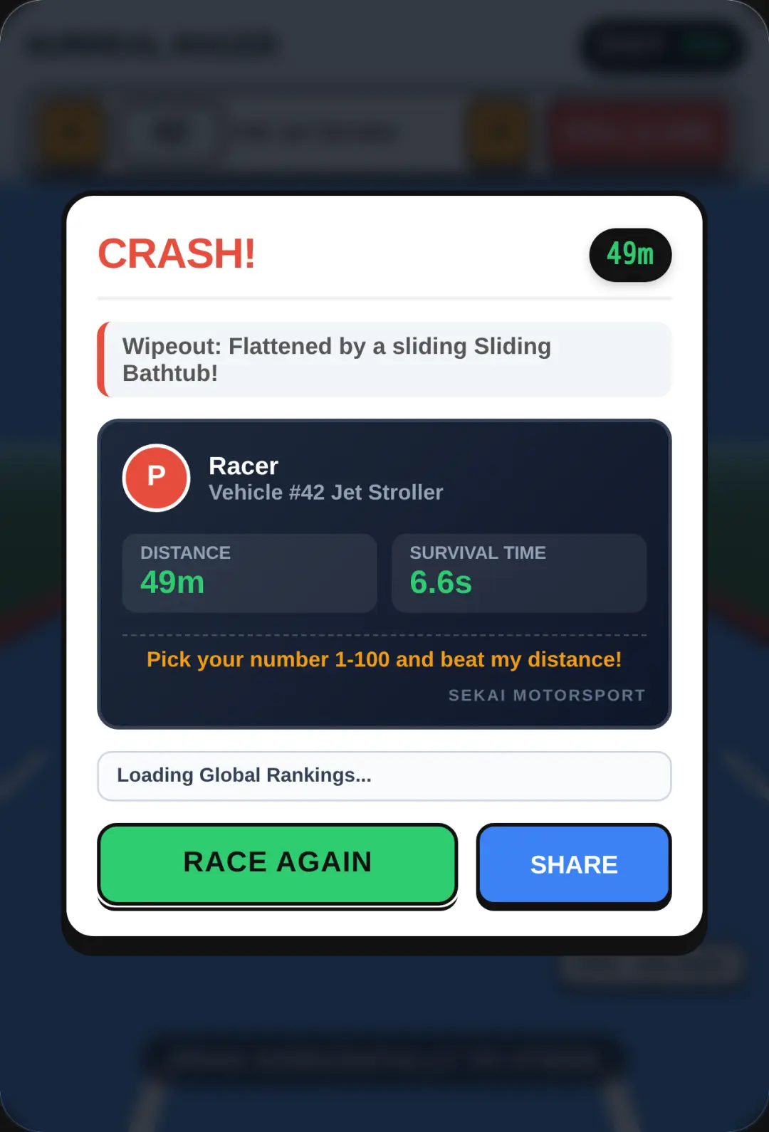 1-to-100 Surreal Highway Racer cover