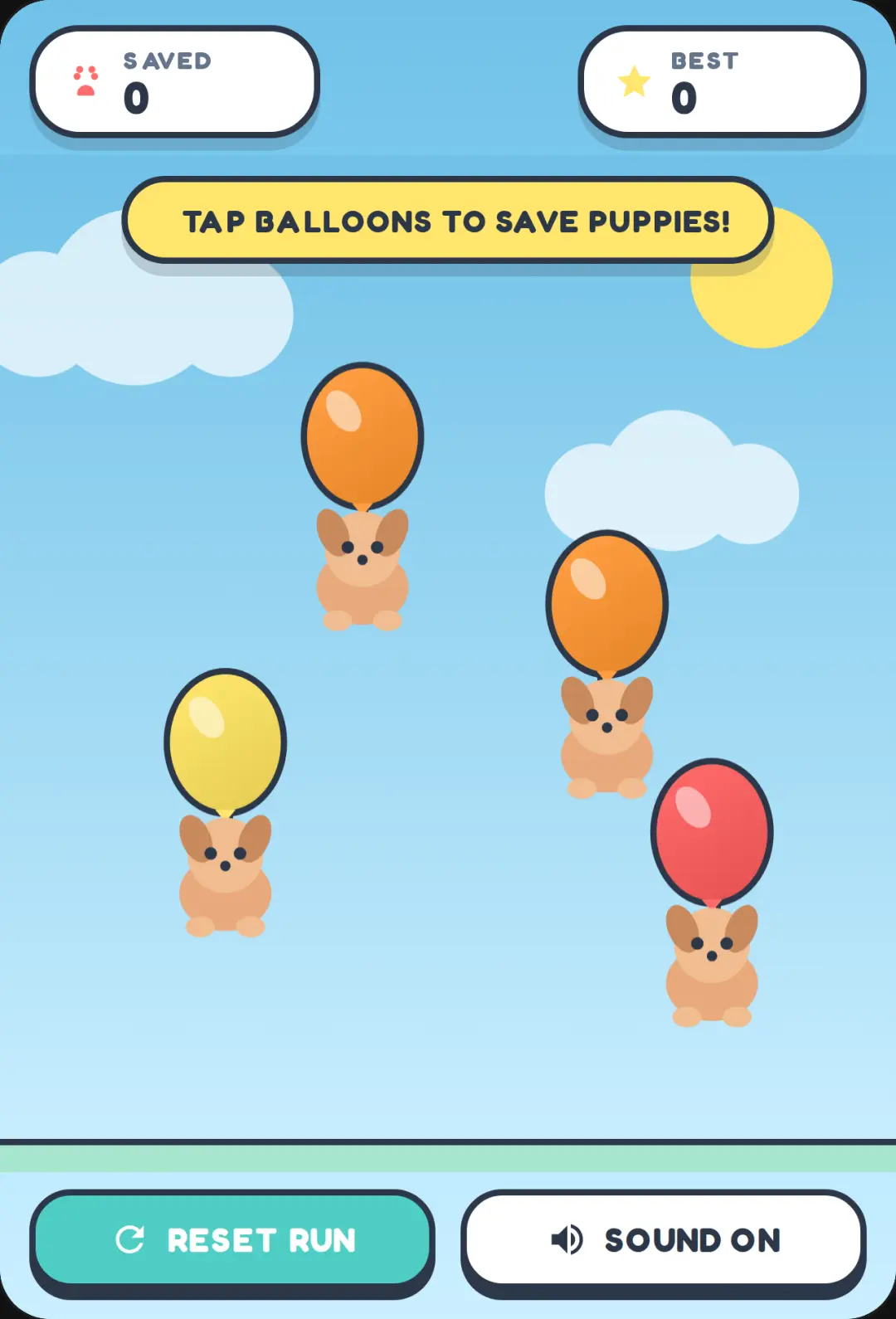 Puppy Balloon Rescue cover