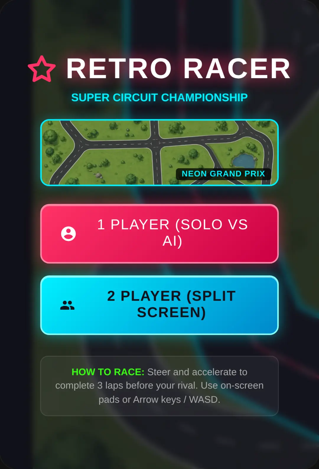 Retro Arcade Racer cover