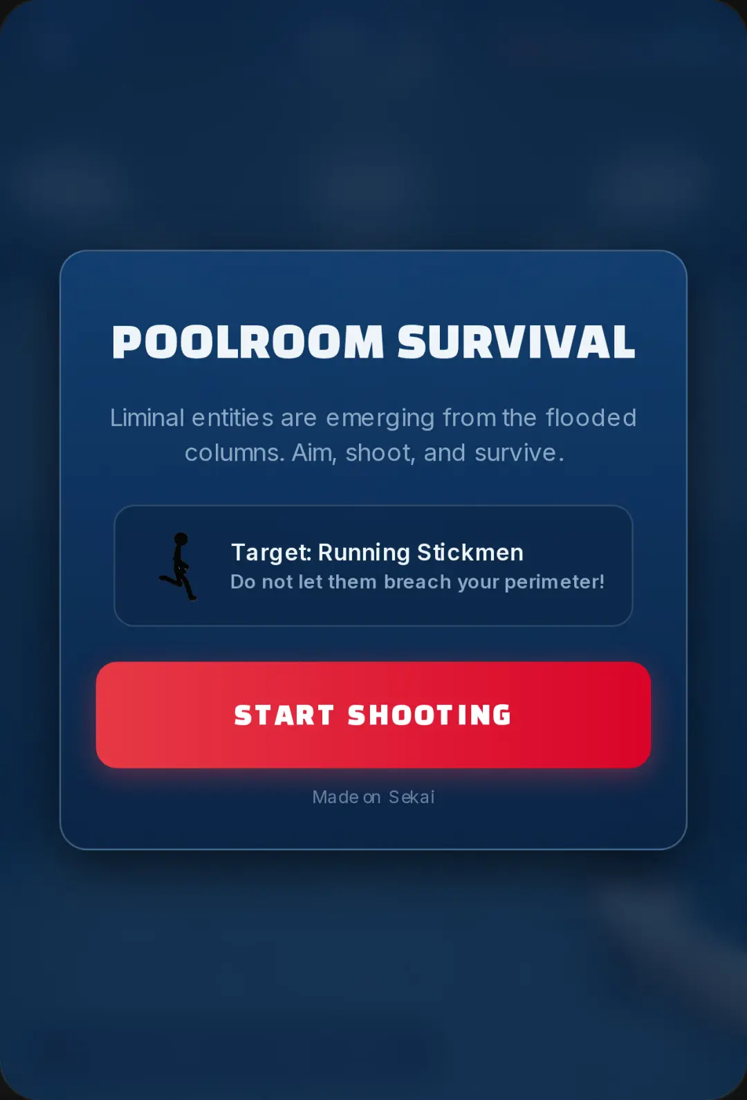 Liminal Poolroom Shooter cover