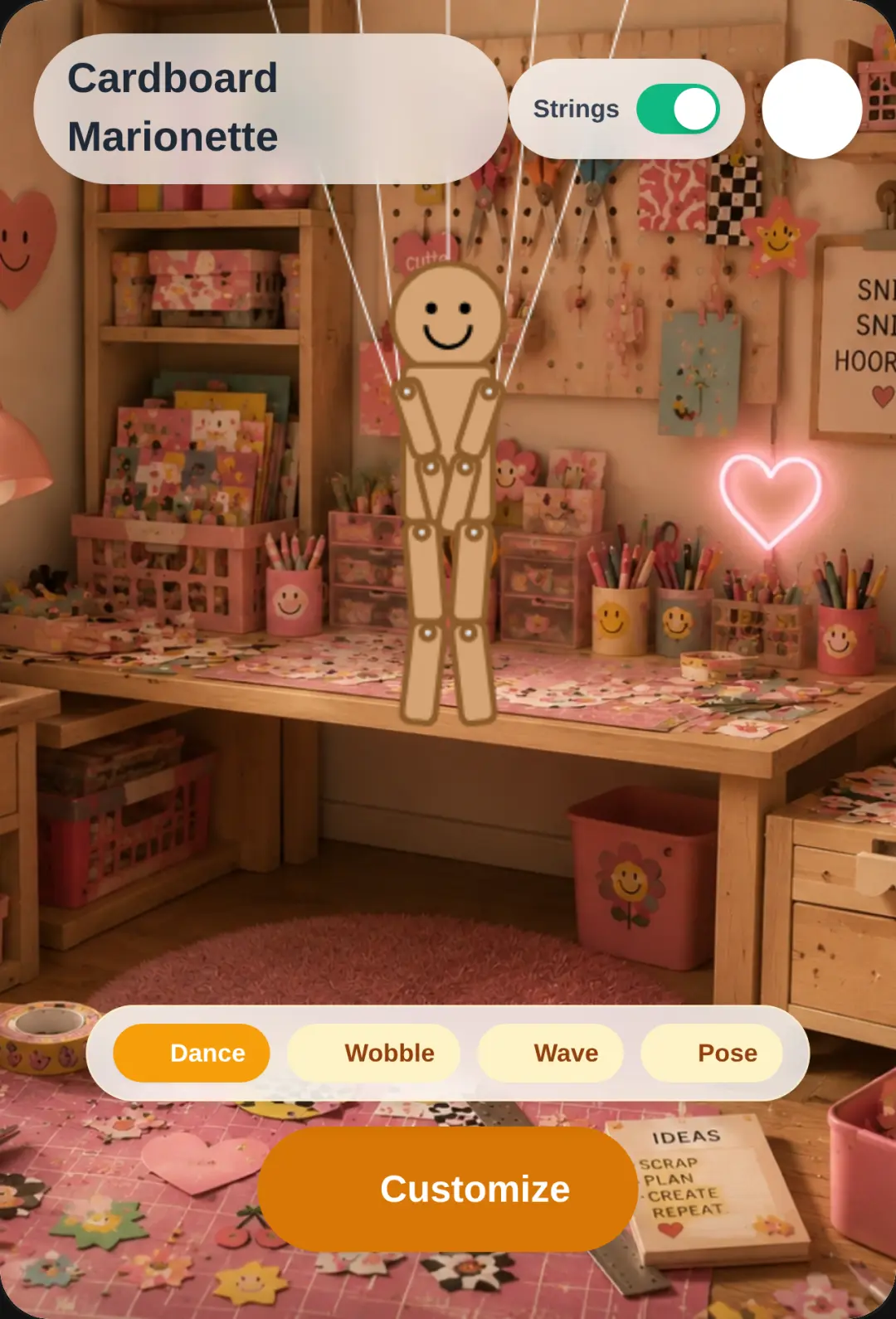 Cardboard Marionette cover