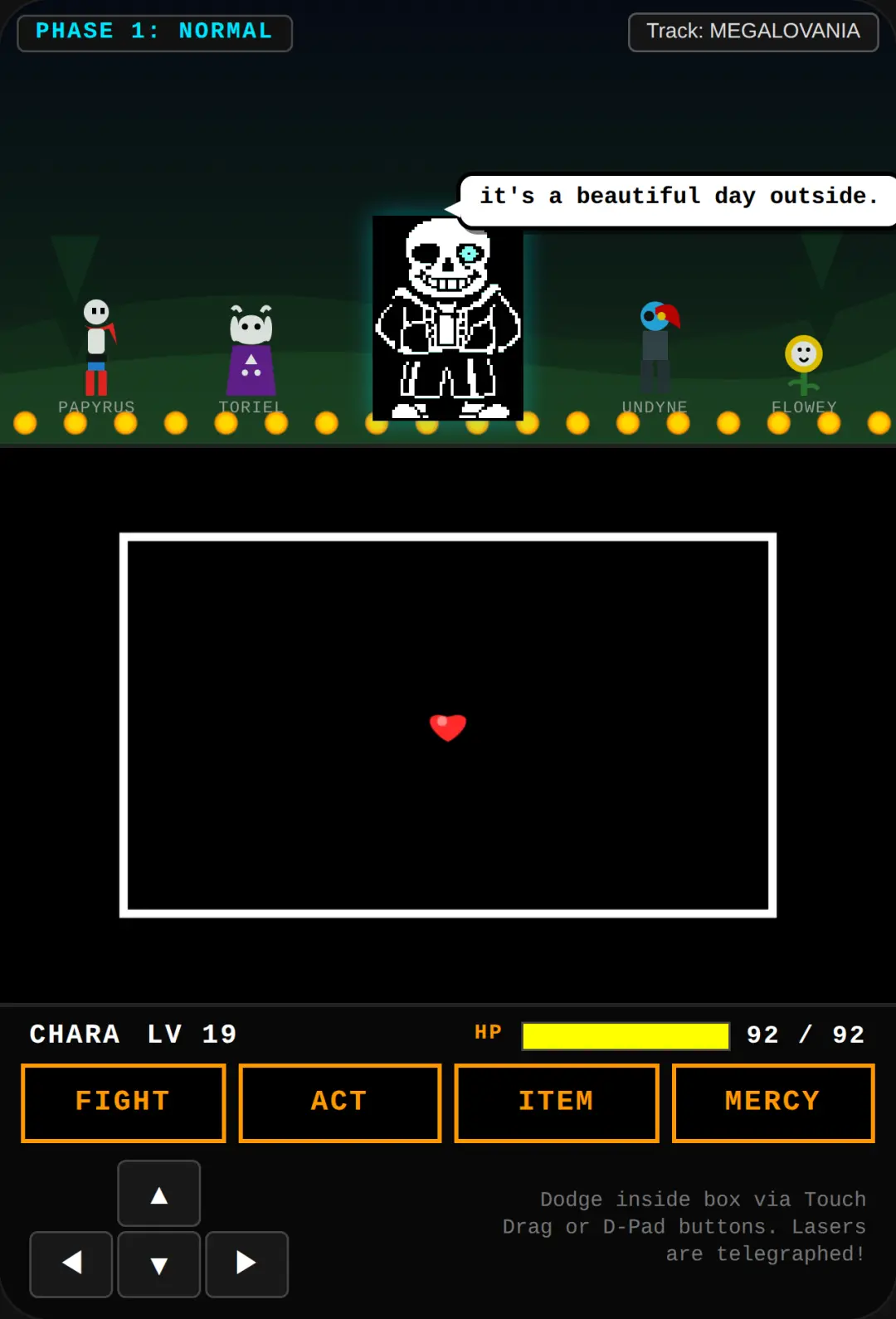 Undertale - Sans Boss Fight Remake cover