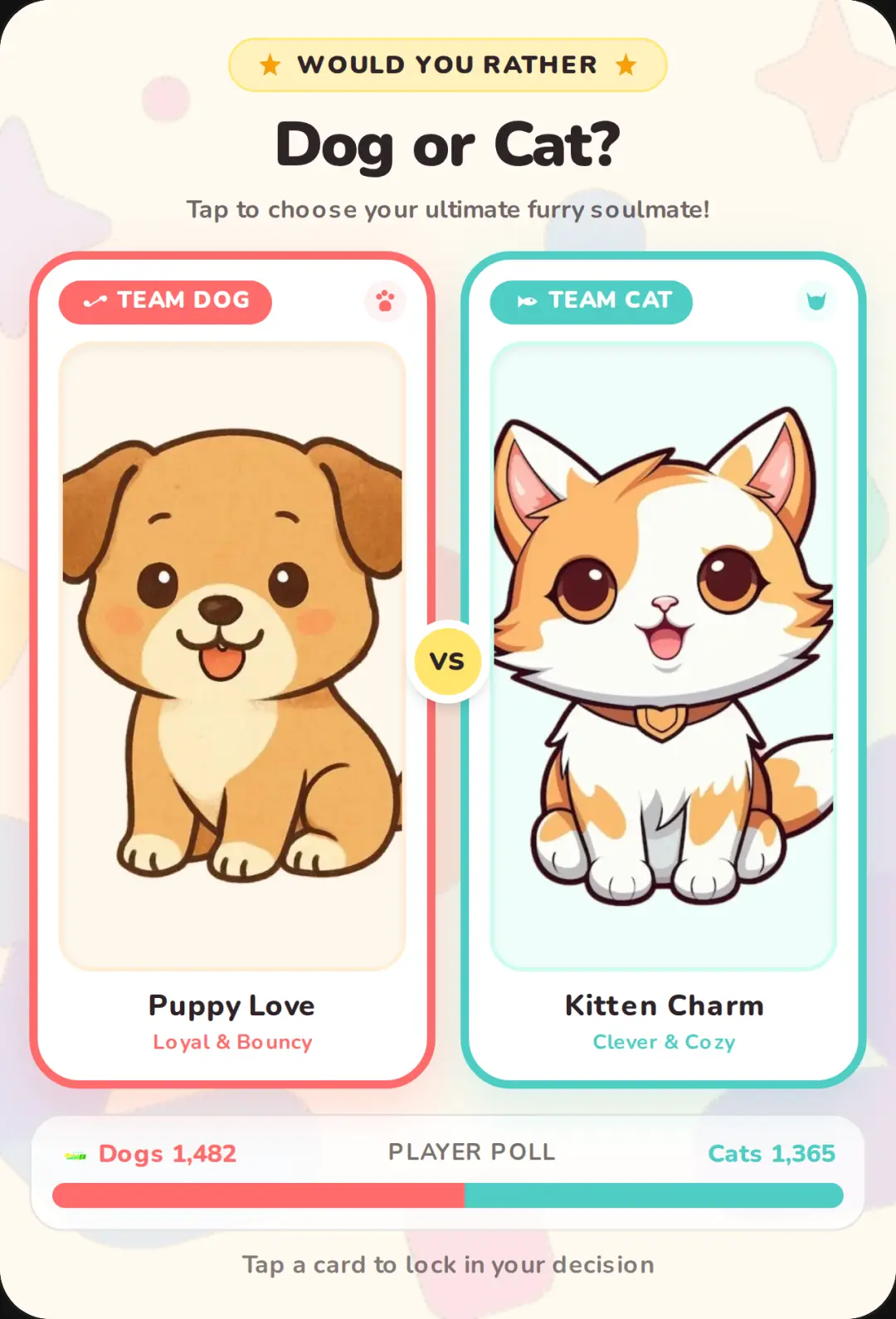 Dog or Cat - Choose Your Pet cover