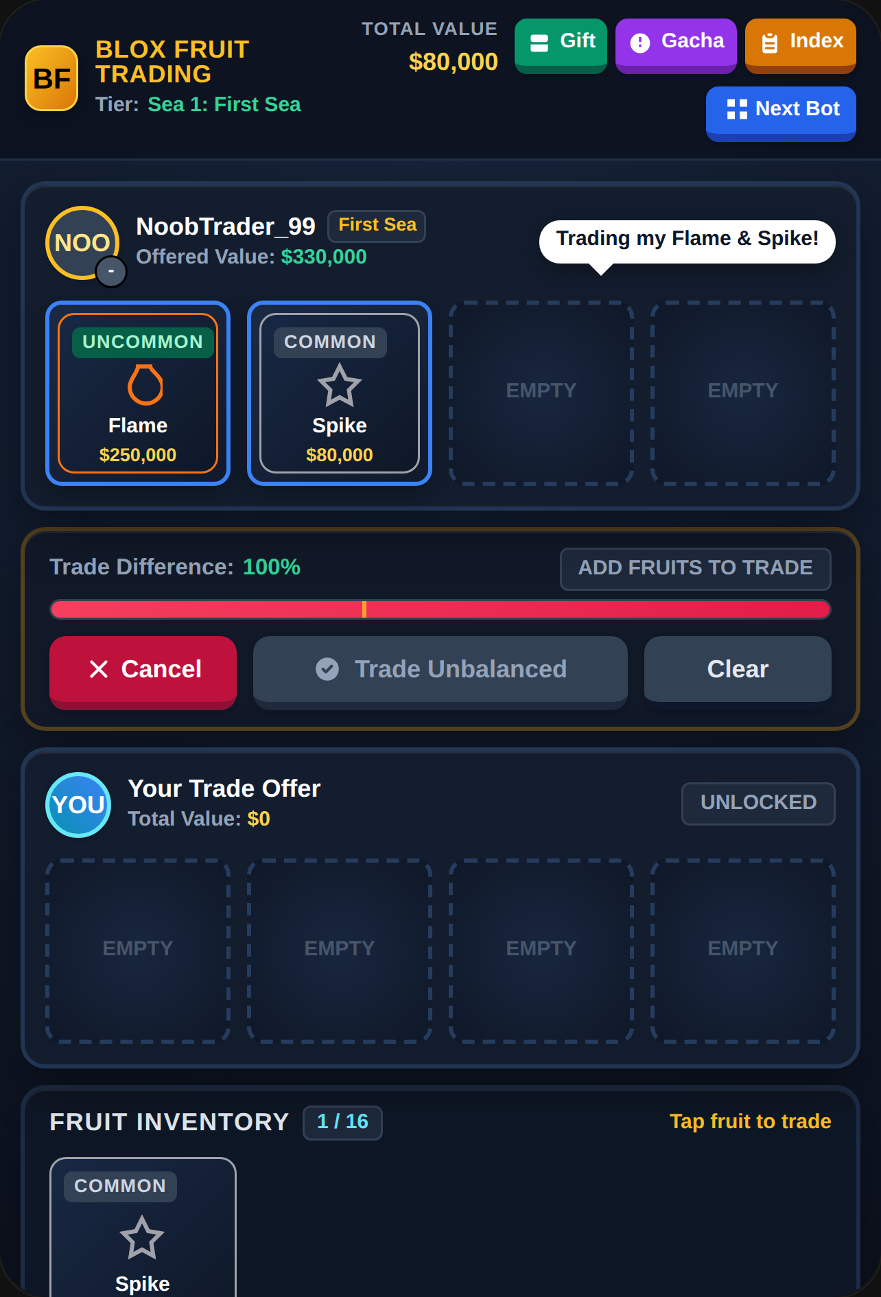 Blox Fruits Trading Hub cover