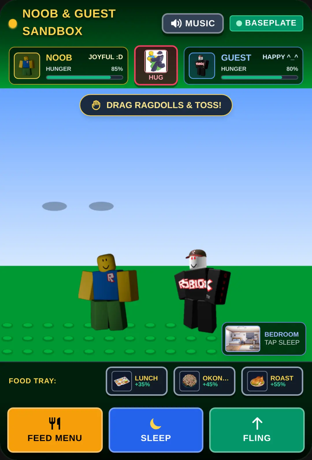 Noob & Guest Ragdoll Sandbox cover