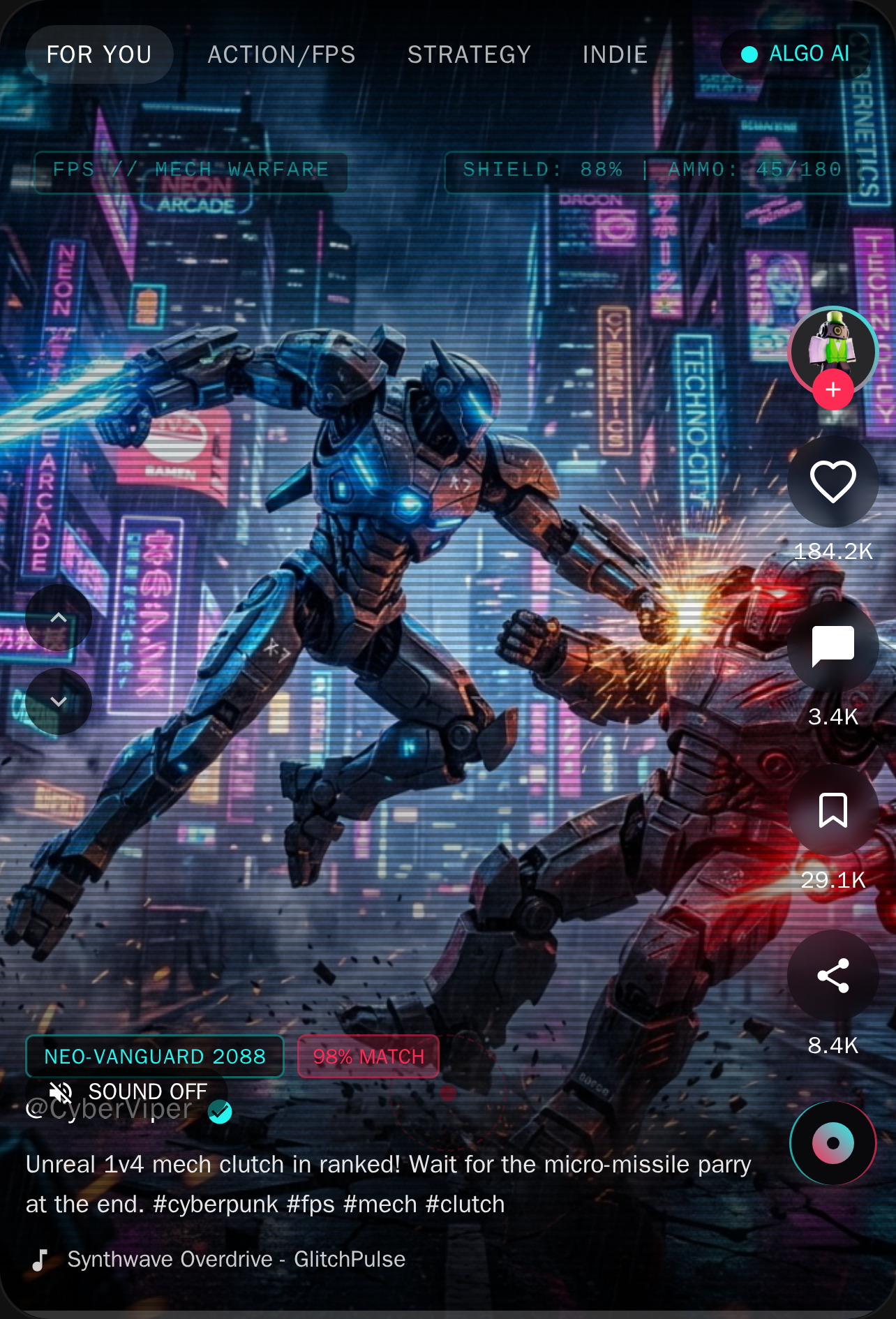 GameTok - Gaming Video Feed cover