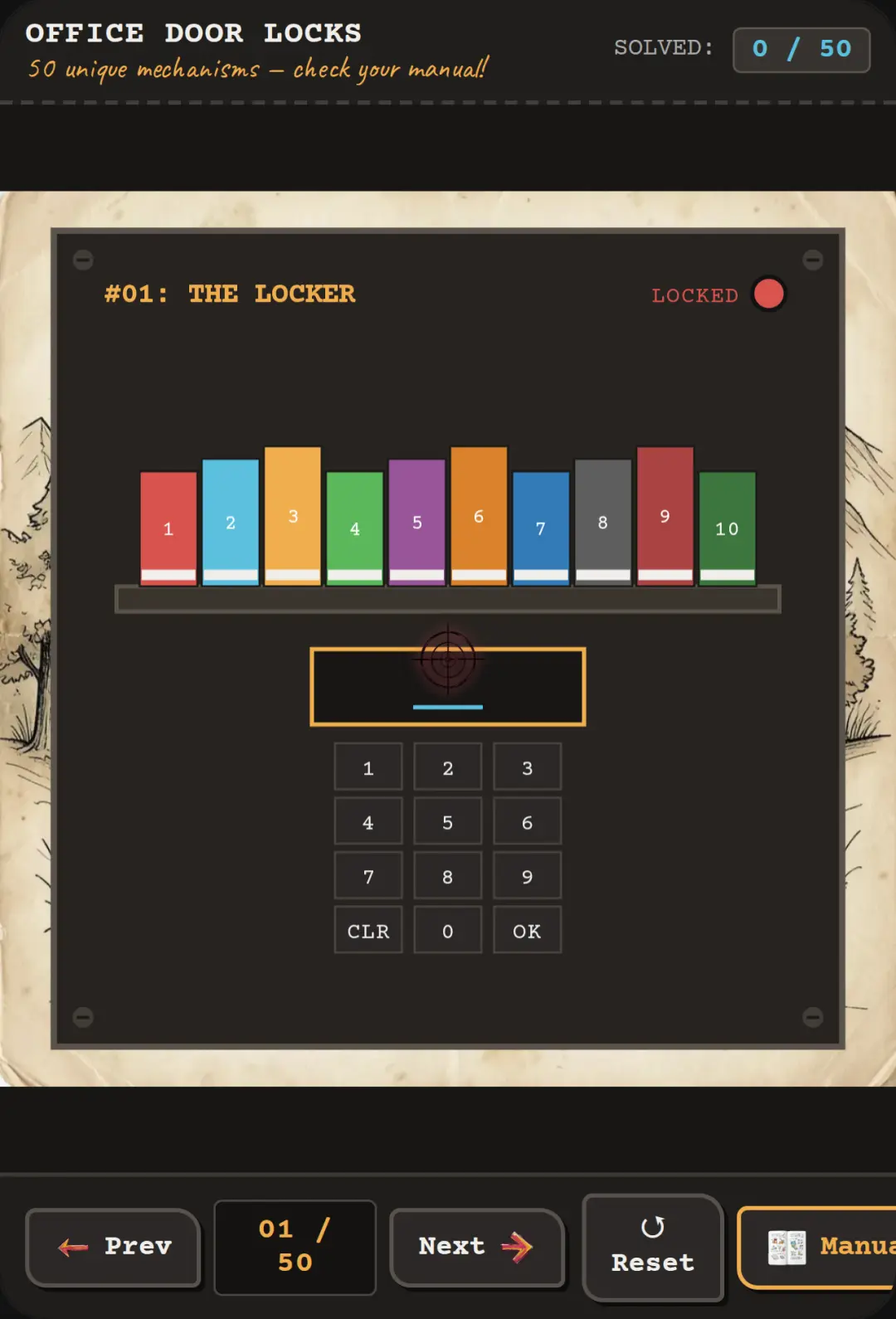 Office 50-Lock Door (Final game till I quit) cover
